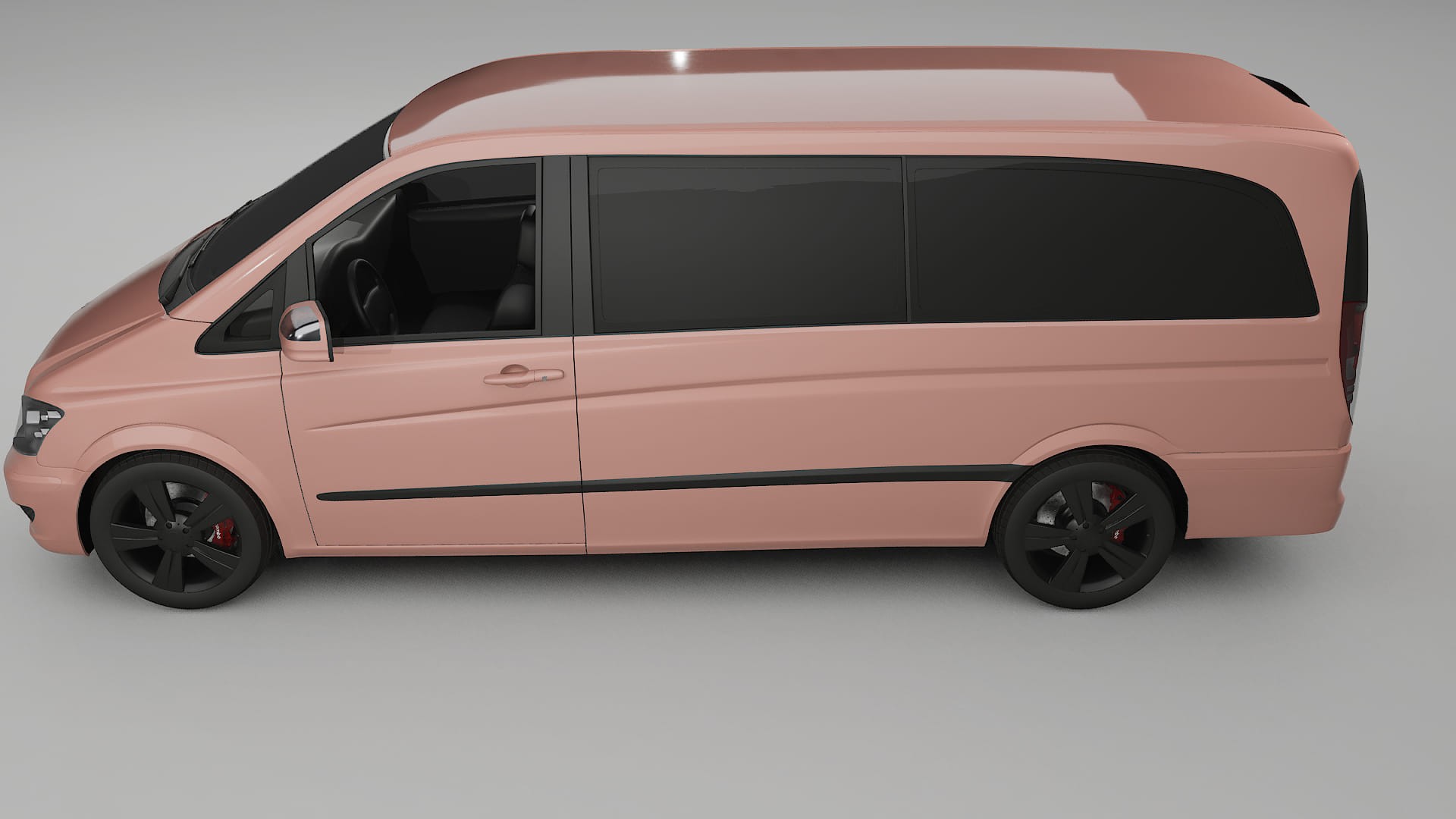 Mercedes Viano Extralong W439 Facelift PPF Fólie | BLUSH TPU PPF - kompletní pre-cut kit