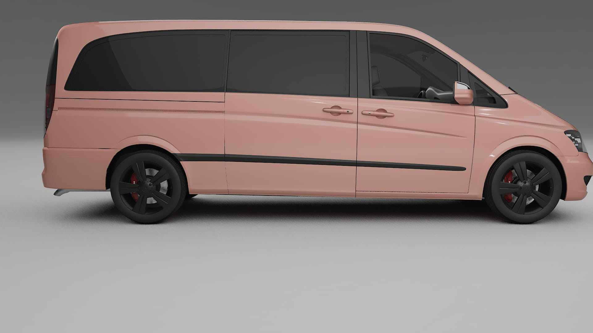 Mercedes Viano Extralong W439 Facelift PPF Fólie | BLUSH TPU PPF - kompletní pre-cut kit