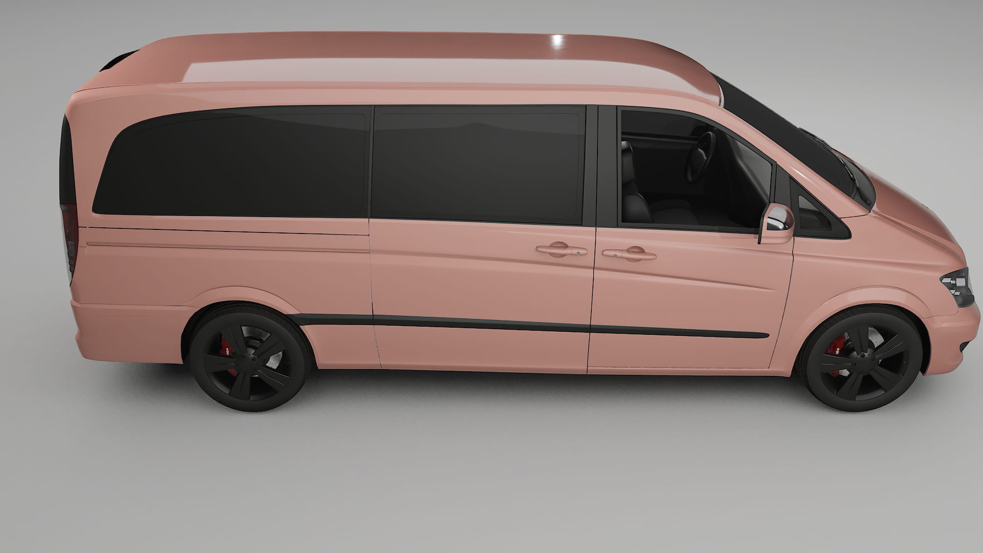 Mercedes Viano Extralong W439 Facelift PPF Fólie | BLUSH TPU PPF - kompletní pre-cut kit