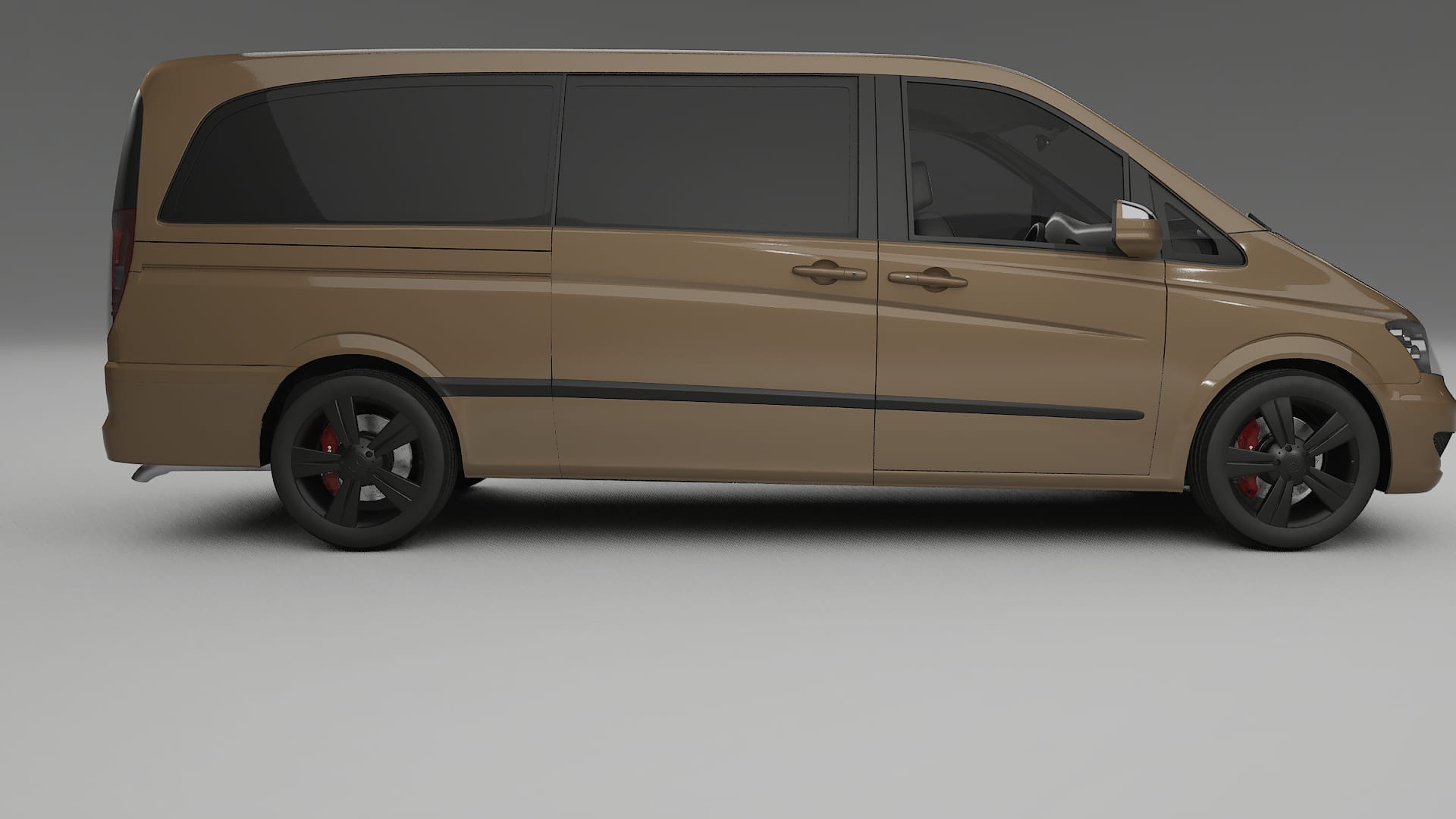 Mercedes Viano Extralong W439 Facelift PPF Fólie | SAHARA TPU PPF - kompletní pre-cut kit