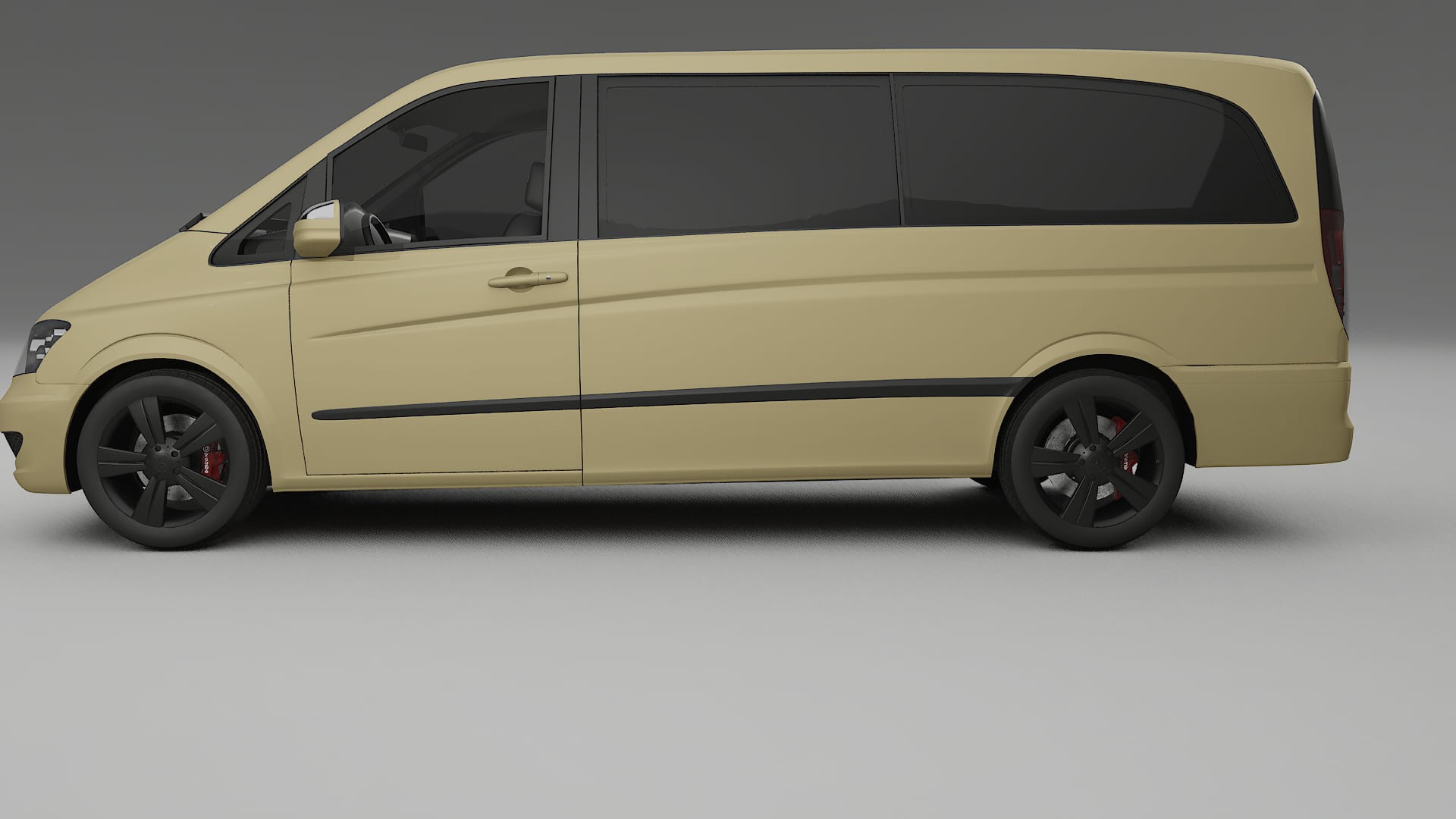 Mercedes Viano Extralong W439 Facelift PPF Fólie | SAND TPU PPF - kompletní pre-cut kit