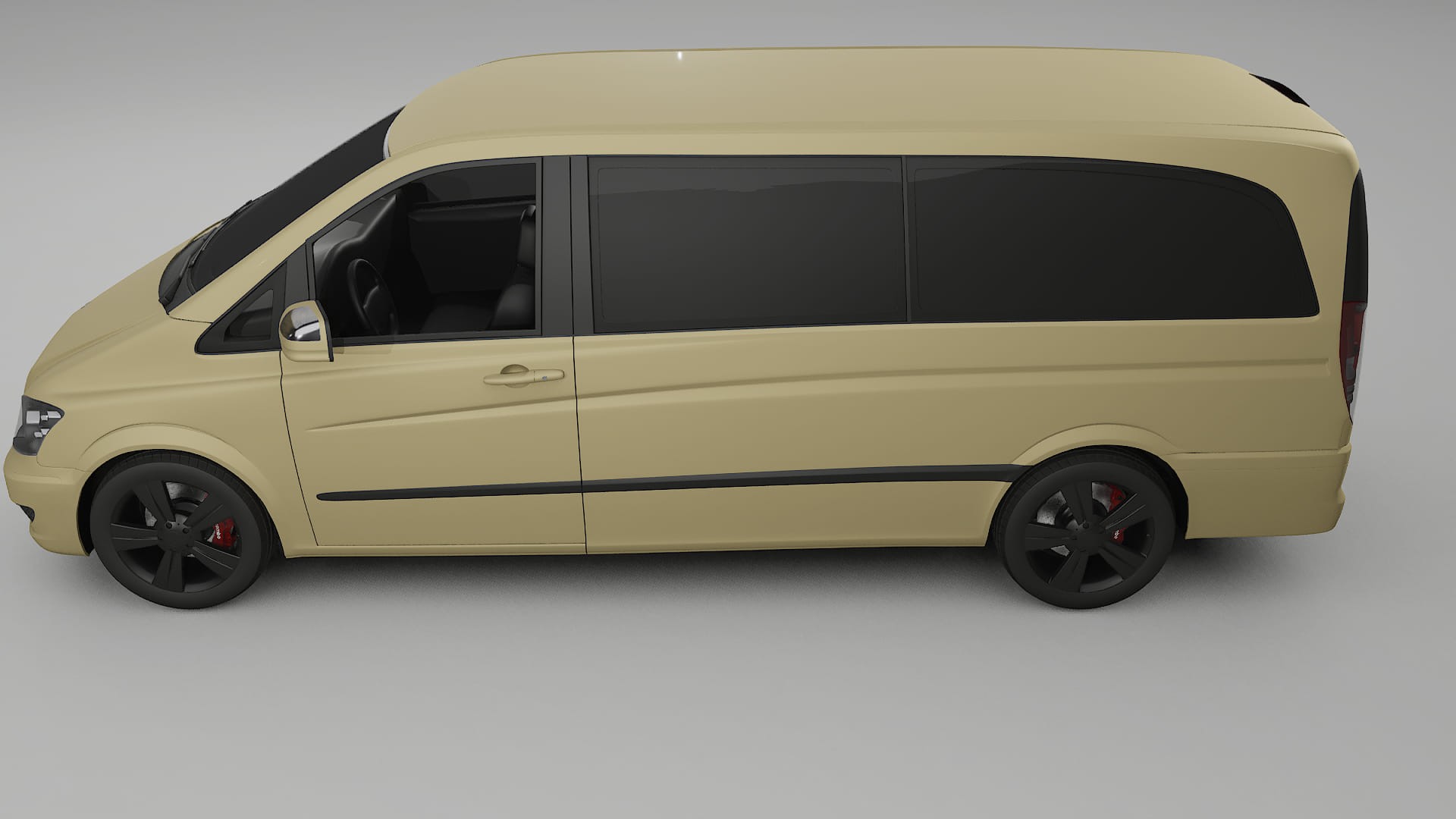 Mercedes Viano Extralong W439 Facelift PPF Fólie | SAND TPU PPF - kompletní pre-cut kit