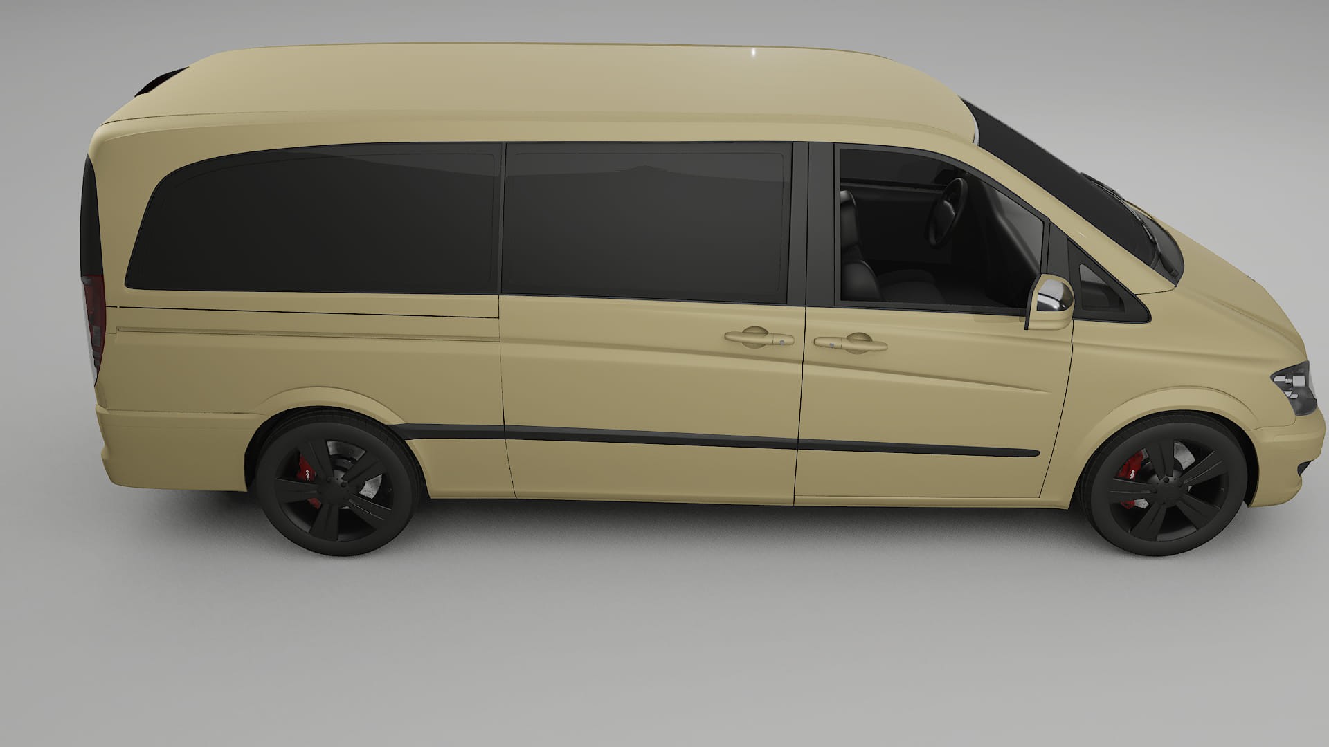 Mercedes Viano Extralong W439 Facelift PPF Fólie | SAND TPU PPF - kompletní pre-cut kit
