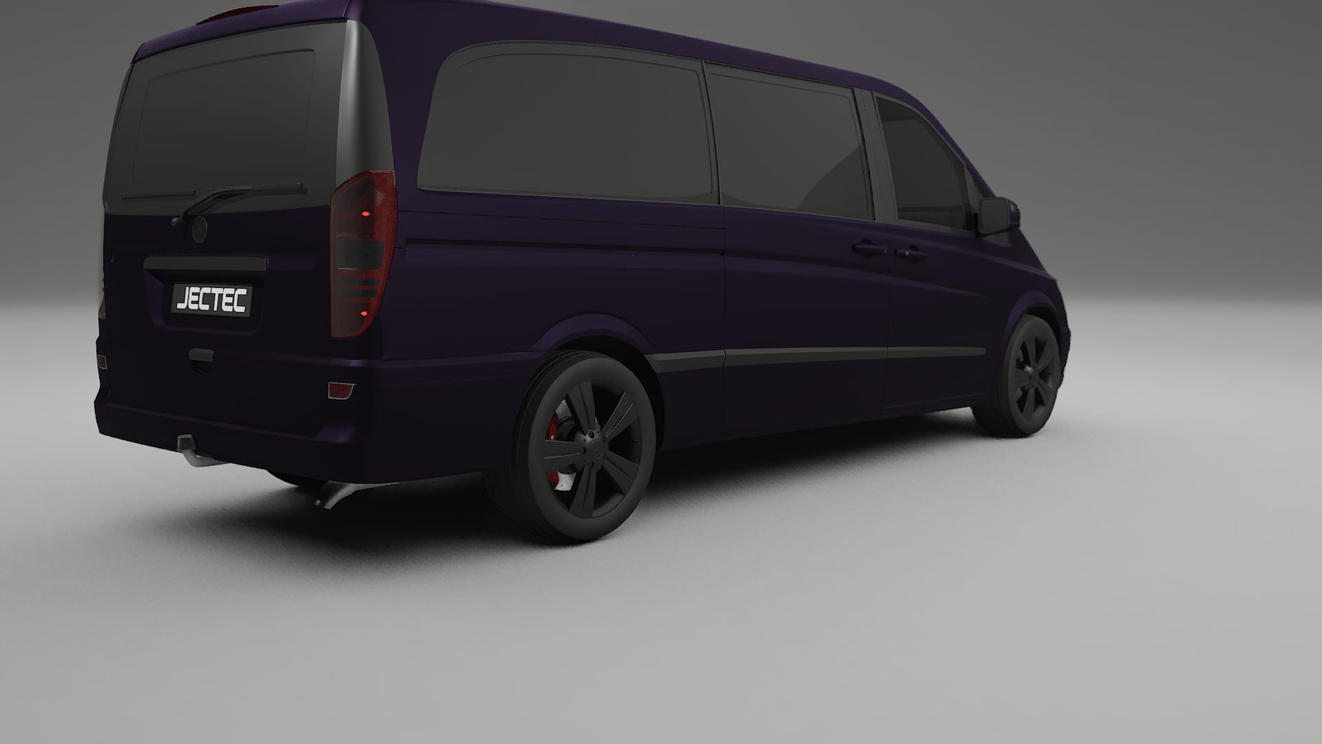 Mercedes Viano Extralong W439 Facelift PPF Fólie | VIOLET TPU PPF - kompletní pre-cut kit