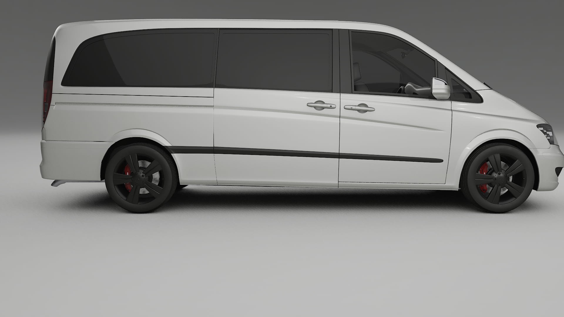 Mercedes Viano Extralong W439 Facelift PPF Fólie | PEARL TPU PPF - kompletní pre-cut kit