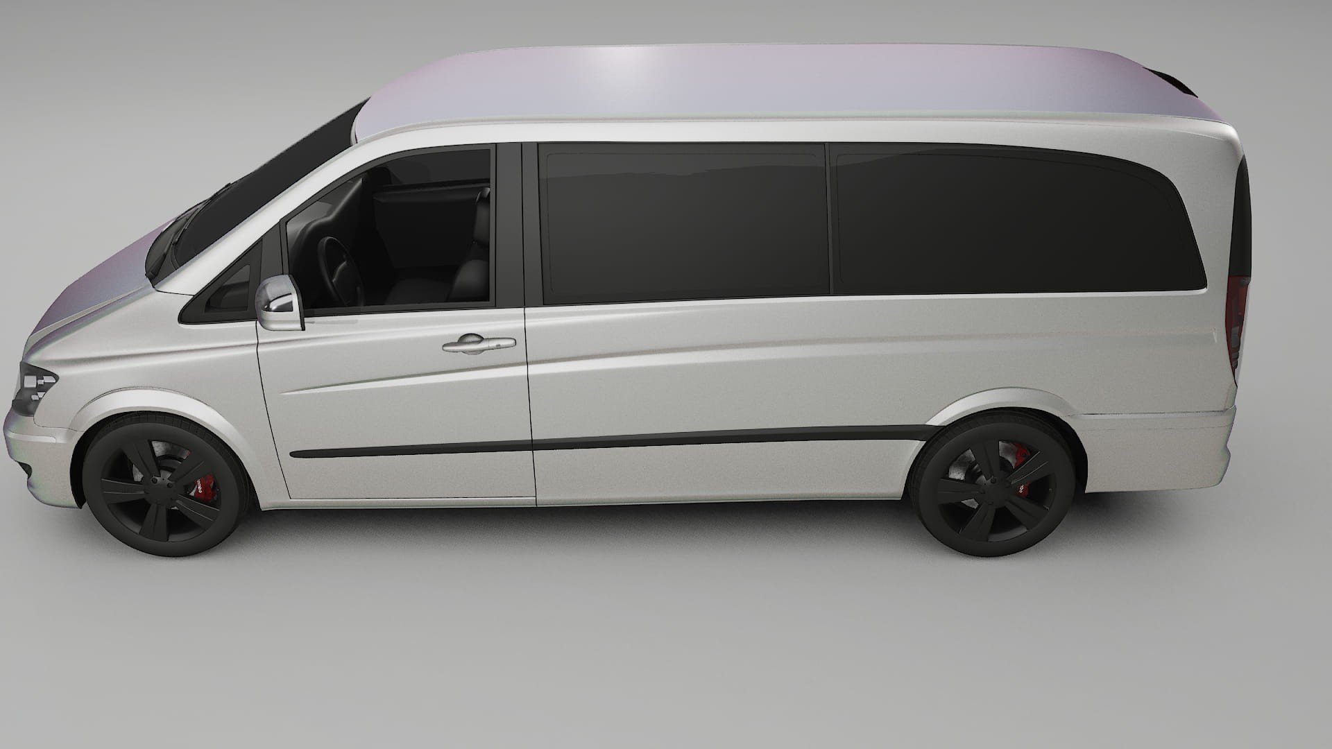 Mercedes Viano Extralong W439 Facelift PPF Fólie | NEBULA TPU PPF - kompletní pre-cut kit