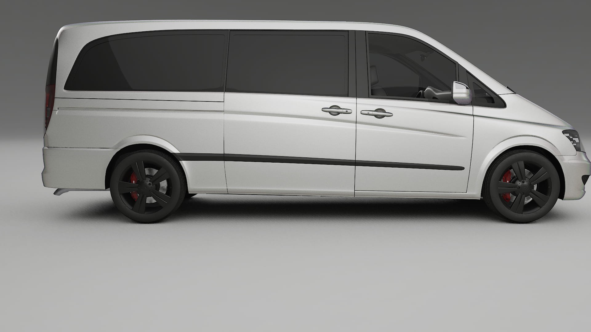 Mercedes Viano Extralong W439 Facelift PPF Fólie | NEBULA TPU PPF - kompletní pre-cut kit