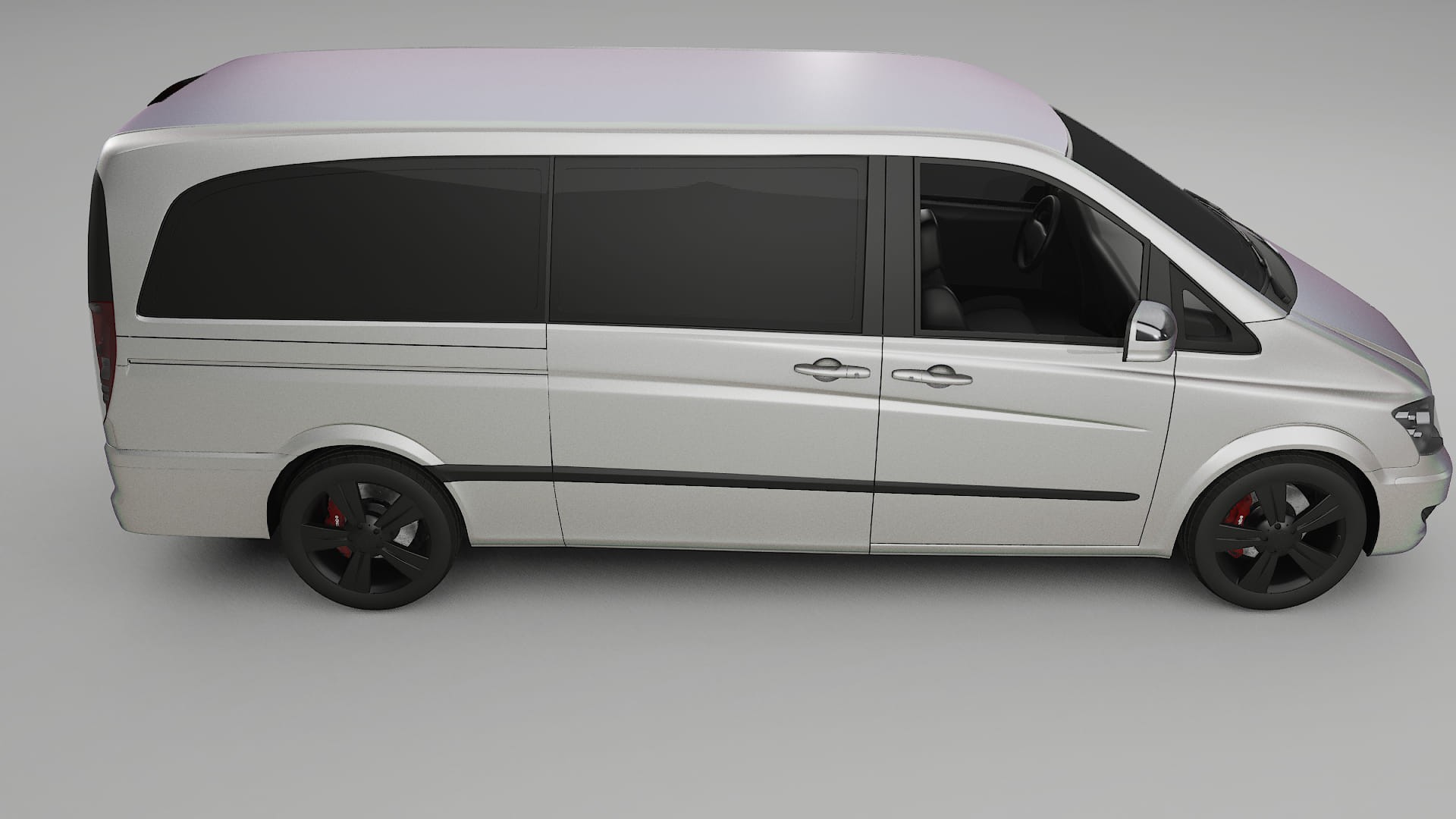 Mercedes Viano Extralong W439 Facelift PPF Fólie | NEBULA TPU PPF - kompletní pre-cut kit