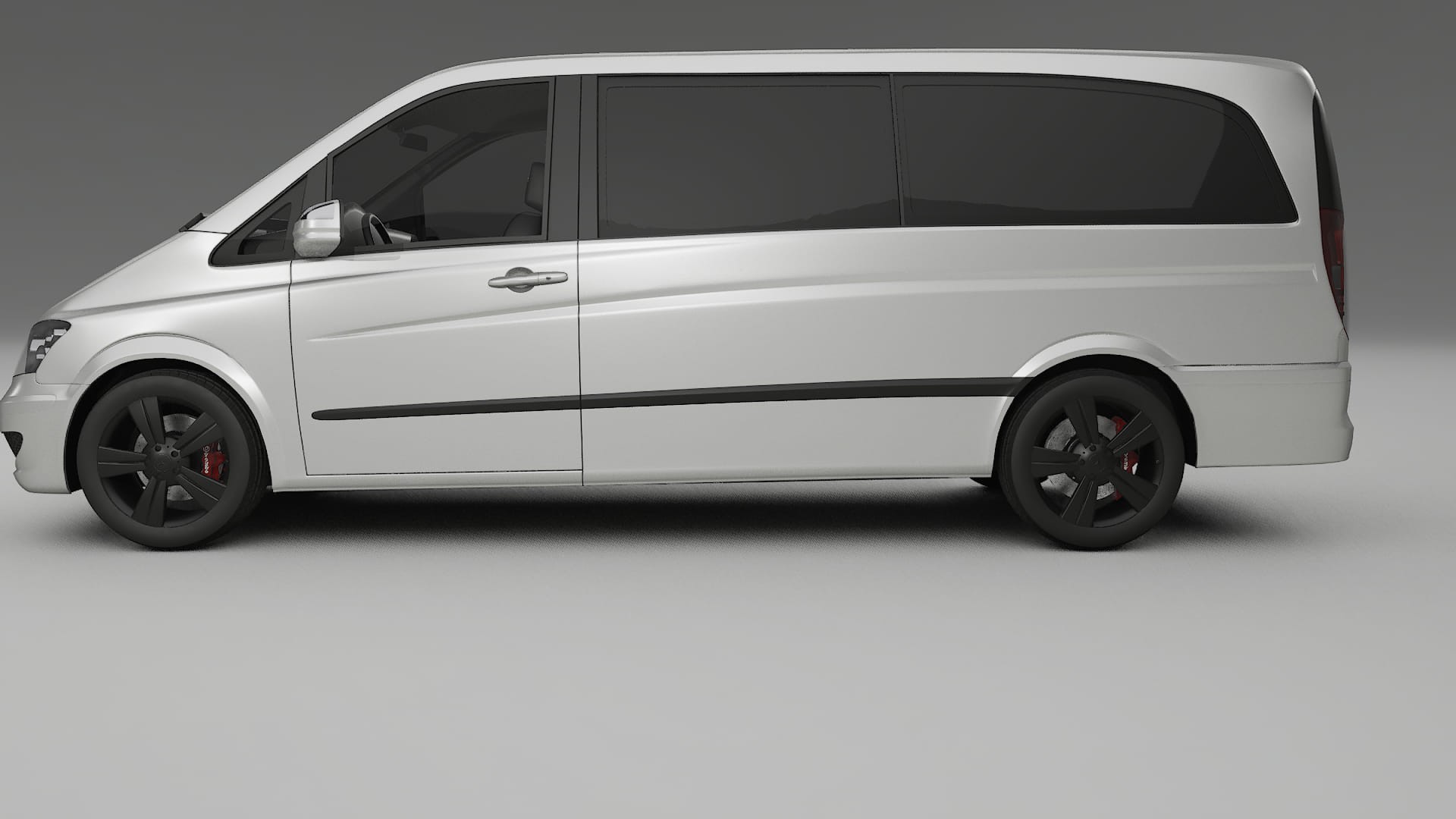 Mercedes Viano Extralong W439 Facelift PPF Fólie | OPAL TPU PPF - kompletní pre-cut kit