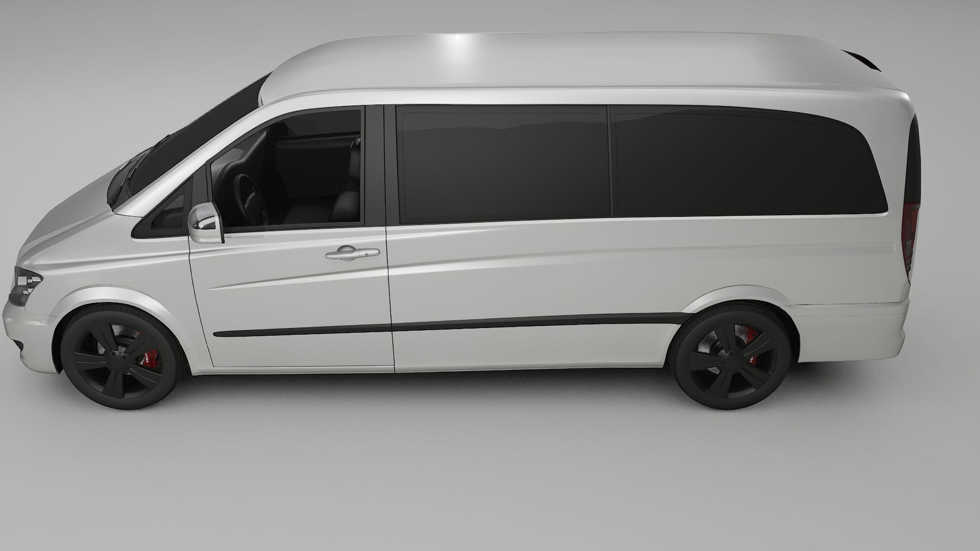 Mercedes Viano Extralong W439 Facelift PPF Fólie | OPAL TPU PPF - kompletní pre-cut kit