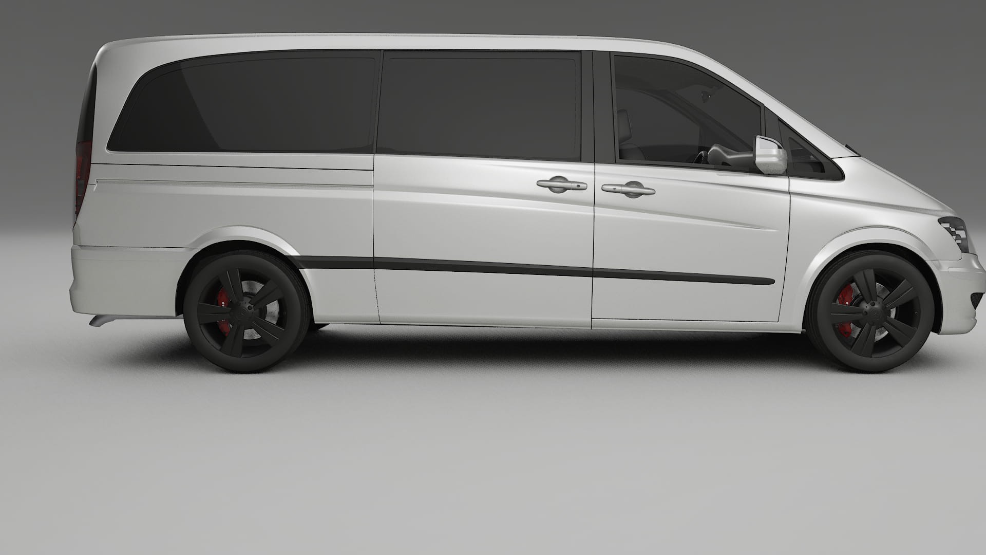 Mercedes Viano Extralong W439 Facelift PPF Fólie | OPAL TPU PPF - kompletní pre-cut kit