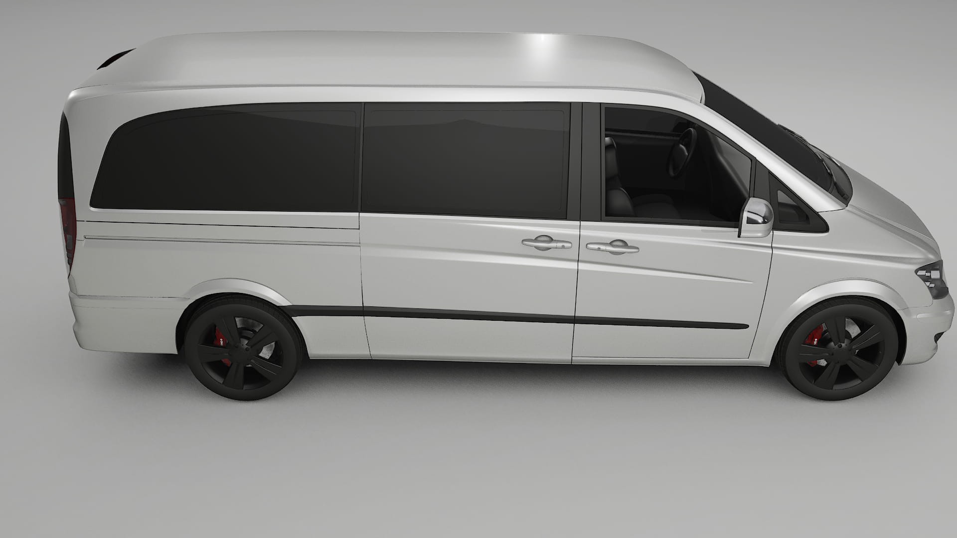 Mercedes Viano Extralong W439 Facelift PPF Fólie | OPAL TPU PPF - kompletní pre-cut kit