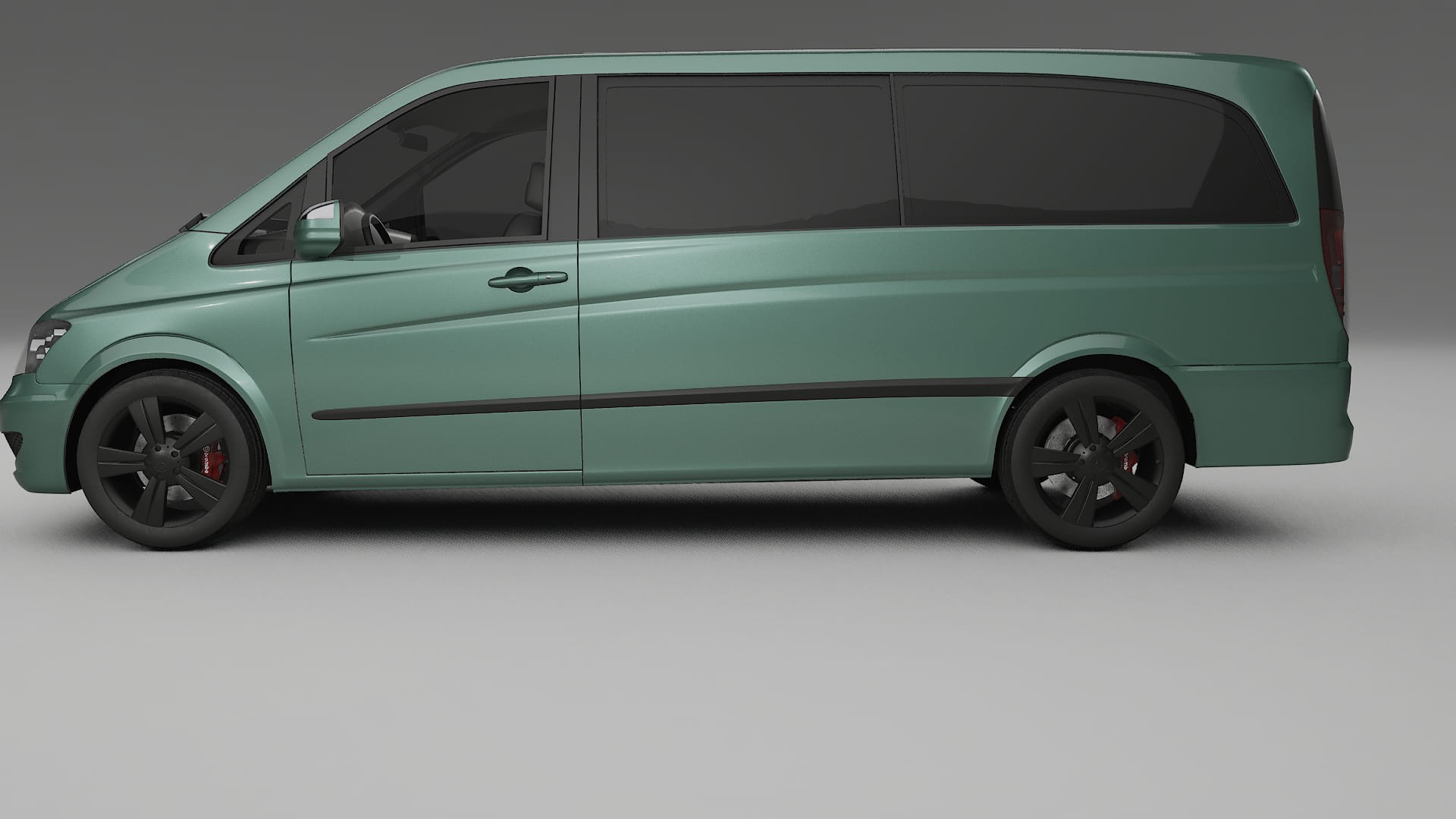 Mercedes Viano Extralong W439 Facelift PPF Fólie | EVERGREEN TPU PPF - kompletní pre-cut kit
