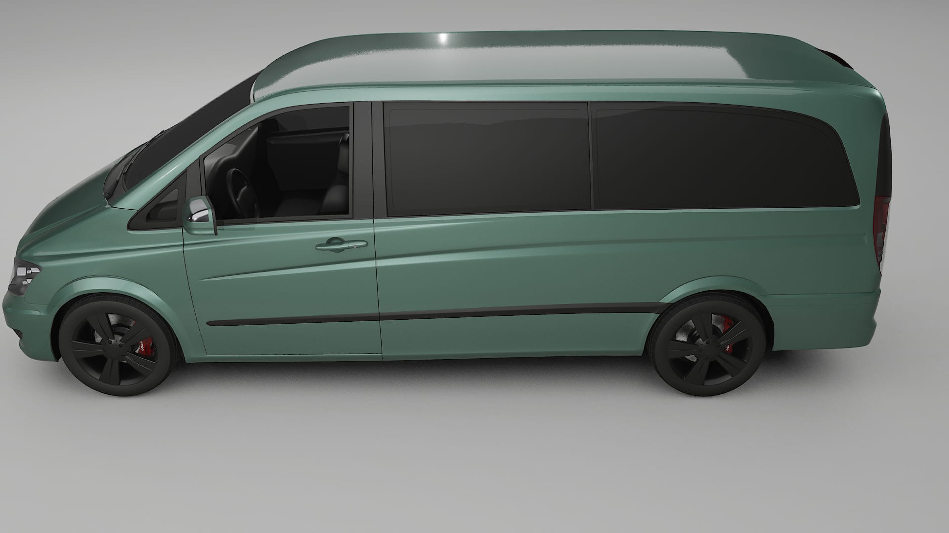 Mercedes Viano Extralong W439 Facelift PPF Fólie | EVERGREEN TPU PPF - kompletní pre-cut kit