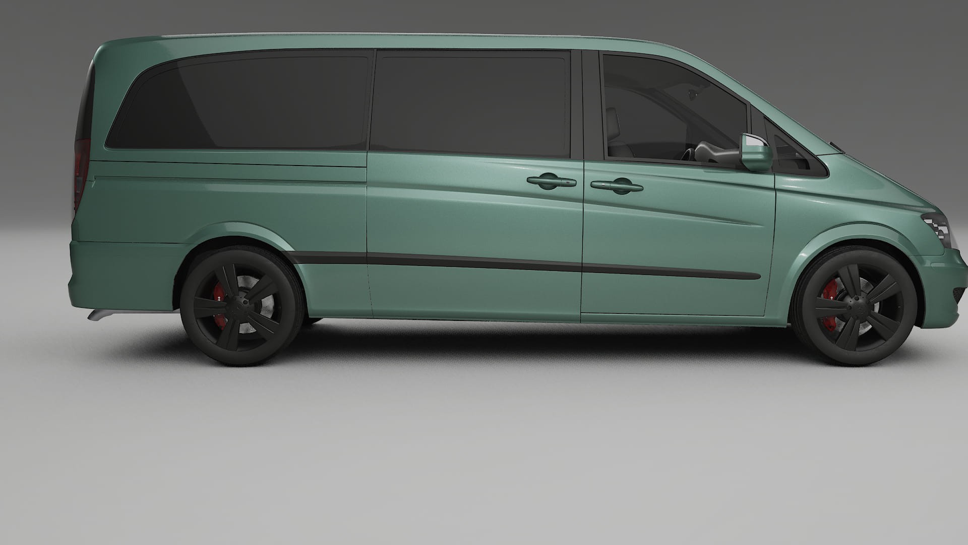 Mercedes Viano Extralong W439 Facelift PPF Fólie | EVERGREEN TPU PPF - kompletní pre-cut kit