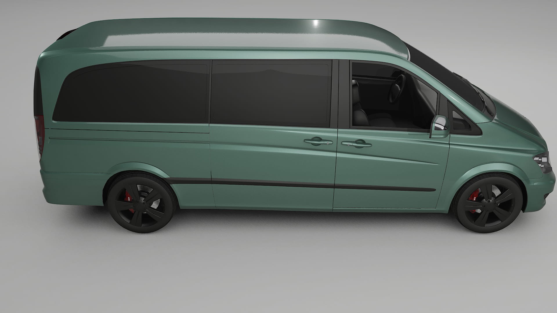 Mercedes Viano Extralong W439 Facelift PPF Fólie | EVERGREEN TPU PPF - kompletní pre-cut kit