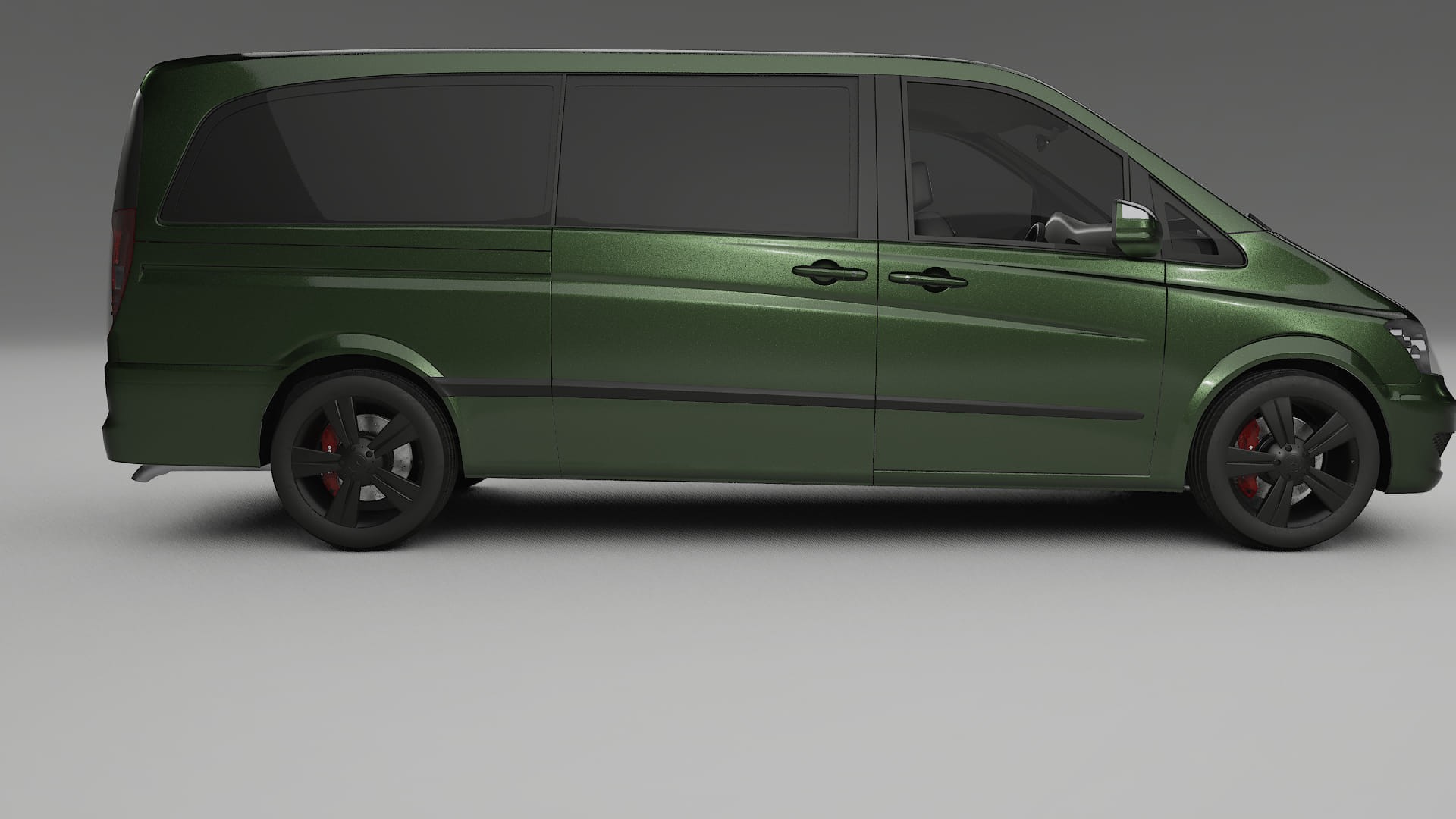 Mercedes Viano Extralong W439 Facelift PPF Fólie | LAGOON TPU PPF - kompletní pre-cut kit