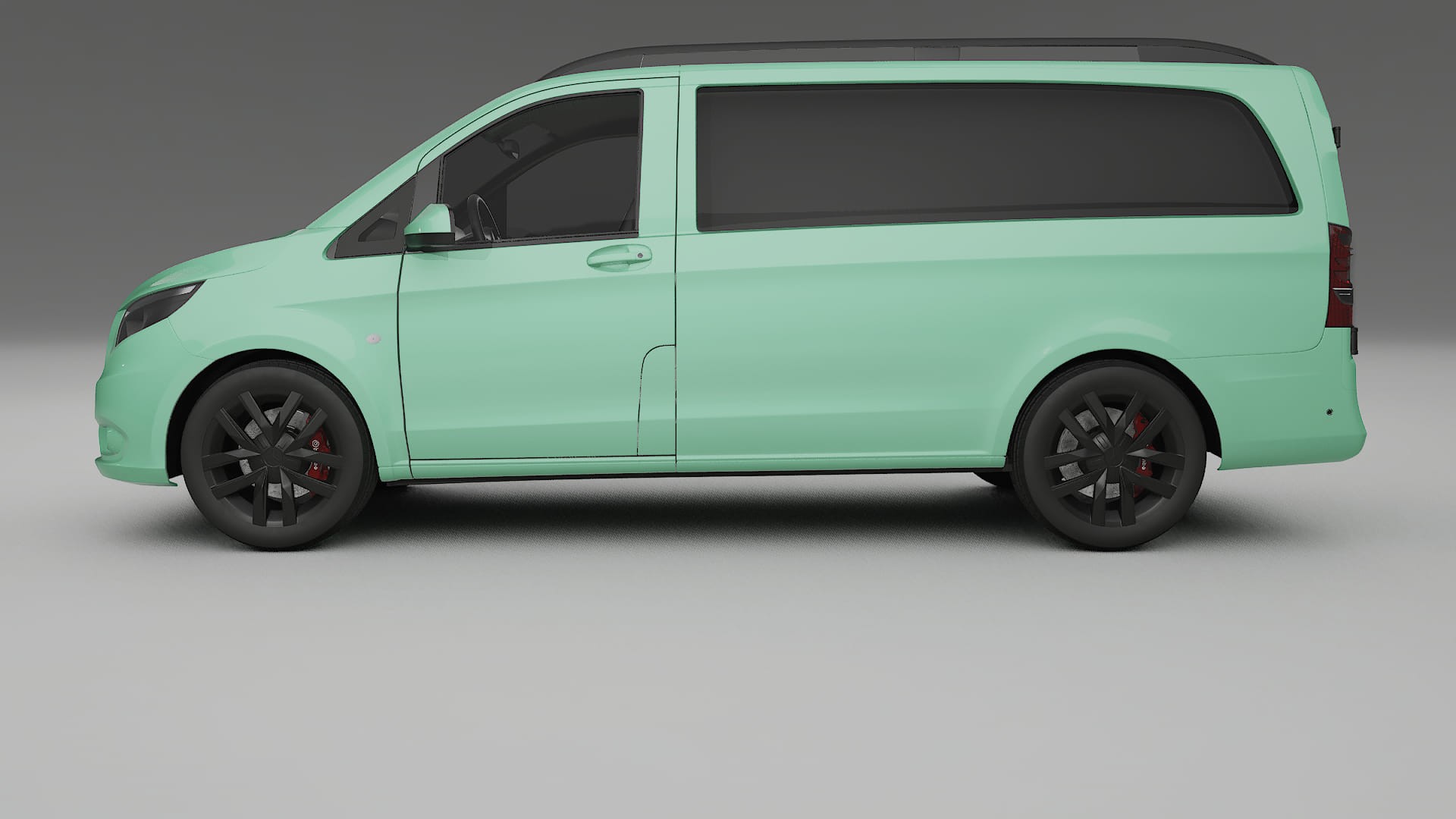 Mercedes Vito-Short W447 prefacelift PPF Fólie | DUSTY TPU PPF - kompletní pre-cut kit