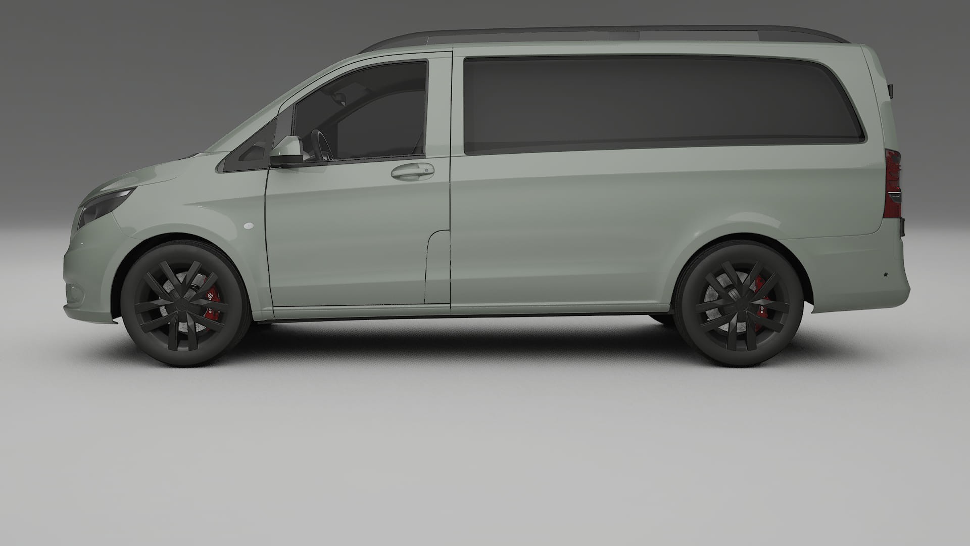 Mercedes Vito-Short W447 prefacelift PPF Fólie | SLATE TPU PPF - kompletní pre-cut kit