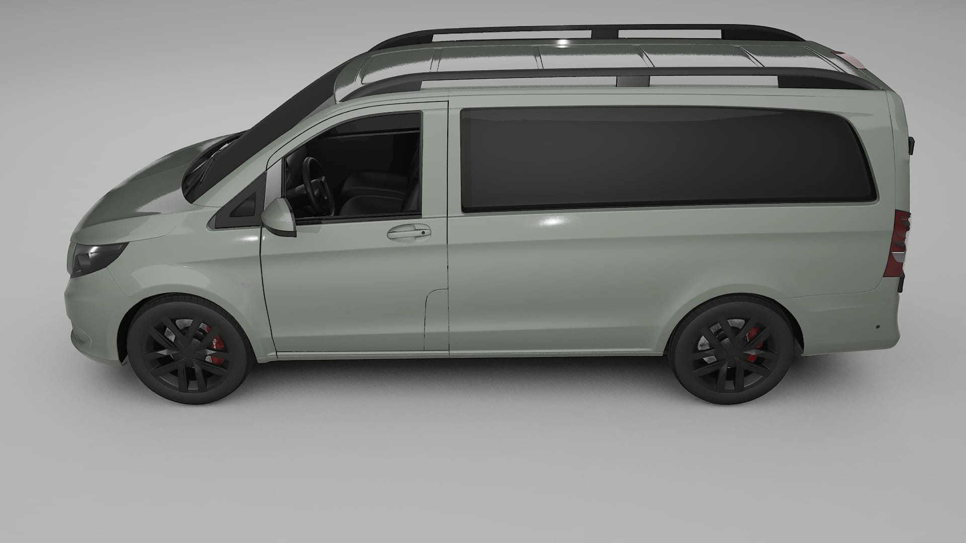 Mercedes Vito-Short W447 prefacelift PPF Fólie | SLATE TPU PPF - kompletní pre-cut kit