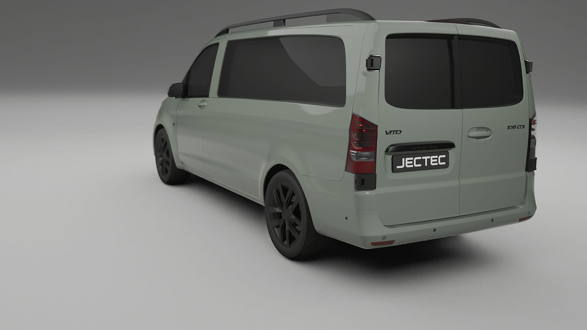 Mercedes Vito-Short W447 prefacelift PPF Fólie | SLATE TPU PPF - kompletní pre-cut kit