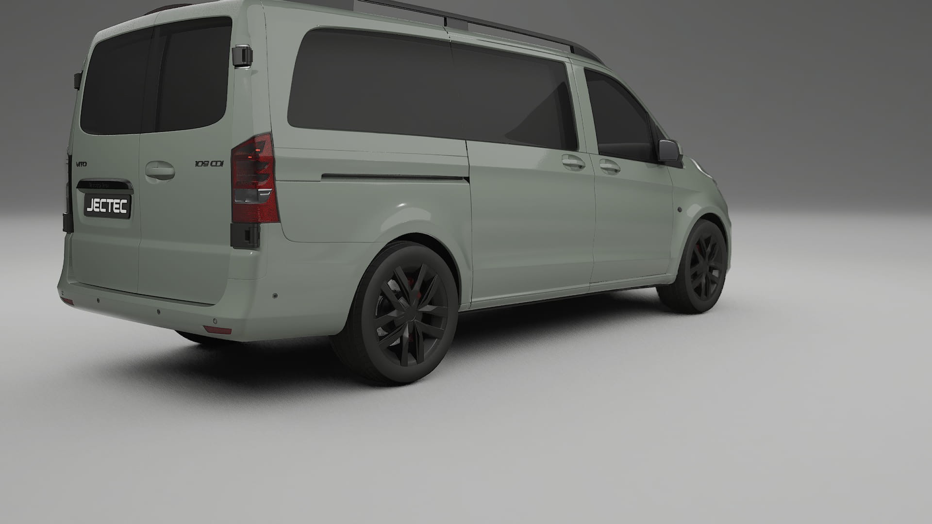 Mercedes Vito-Short W447 prefacelift PPF Fólie | SLATE TPU PPF - kompletní pre-cut kit