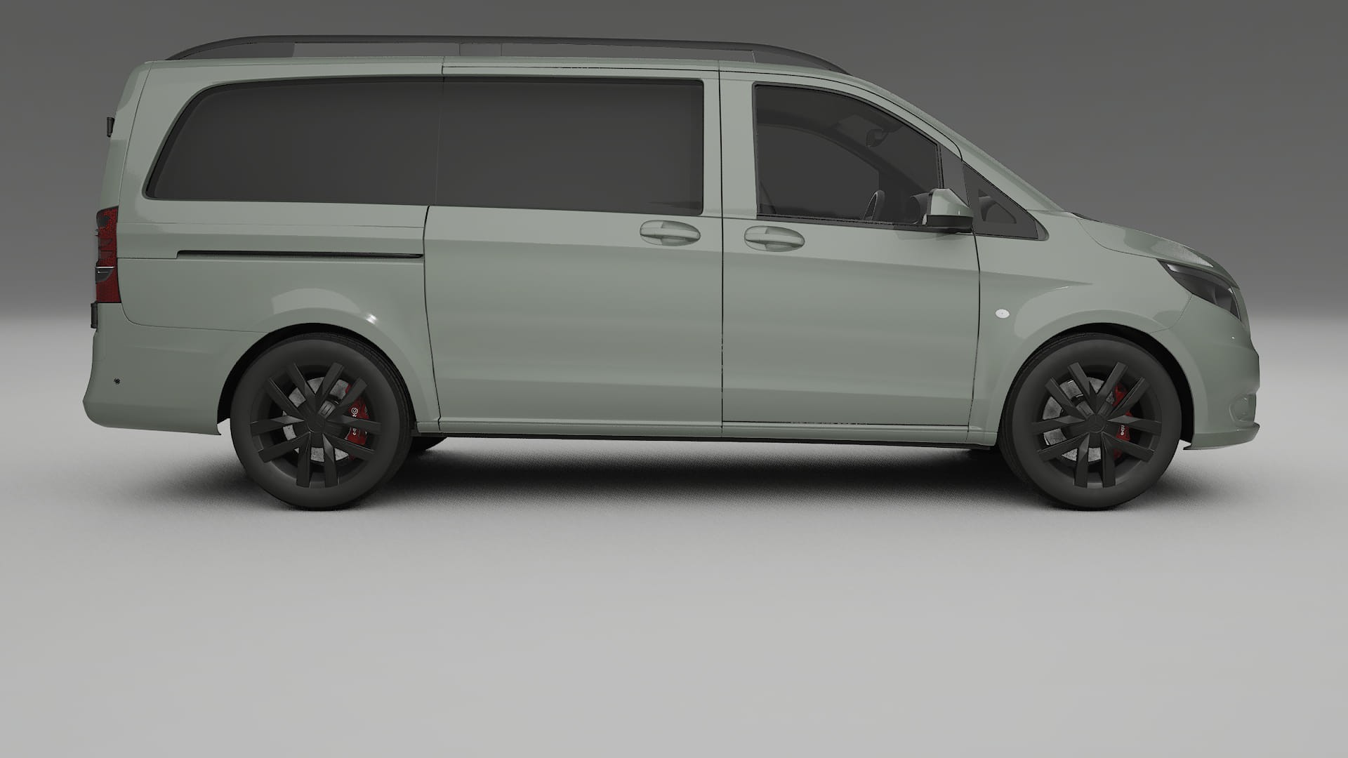 Mercedes Vito-Short W447 prefacelift PPF Fólie | SLATE TPU PPF - kompletní pre-cut kit