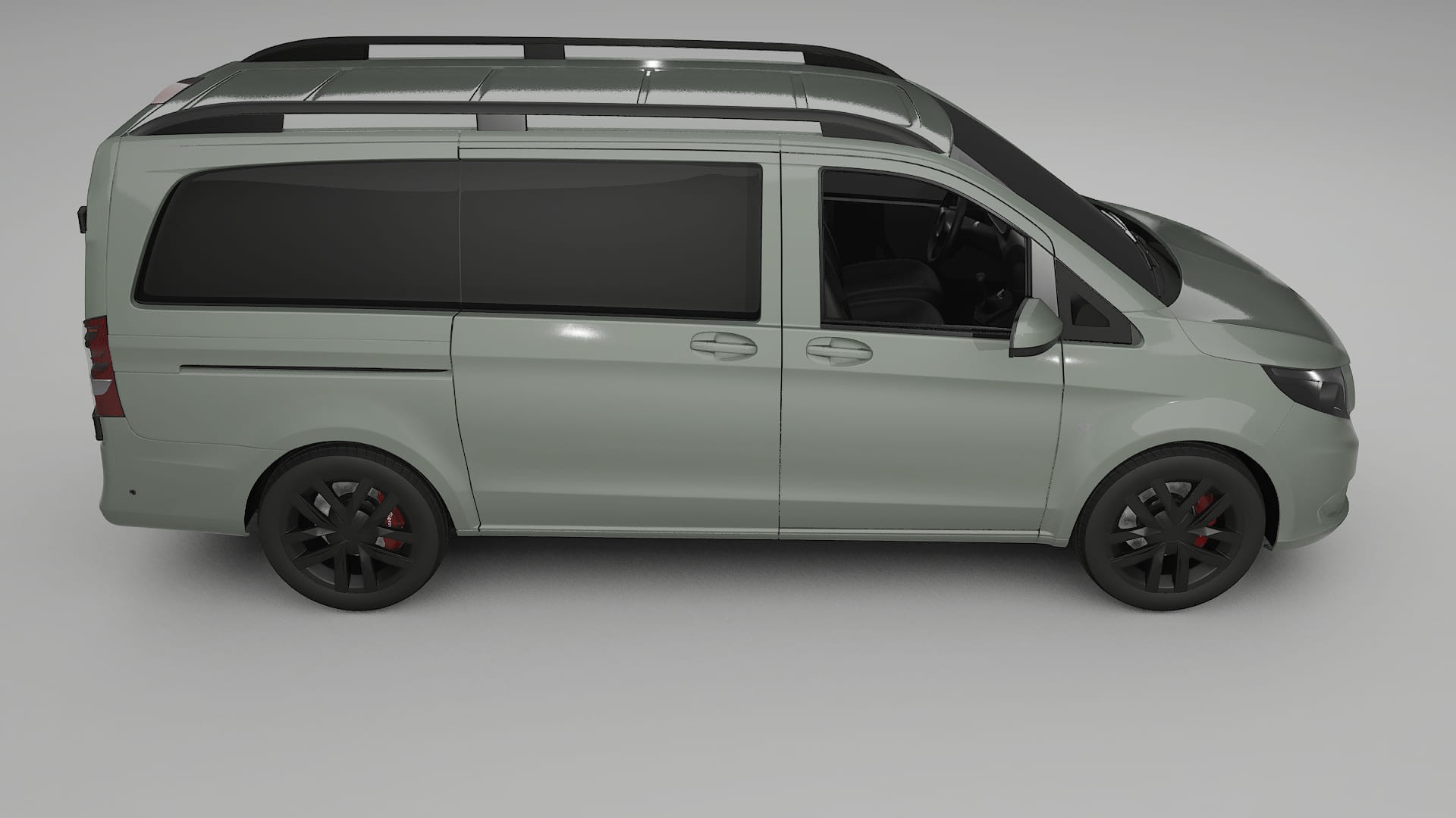 Mercedes Vito-Short W447 prefacelift PPF Fólie | SLATE TPU PPF - kompletní pre-cut kit