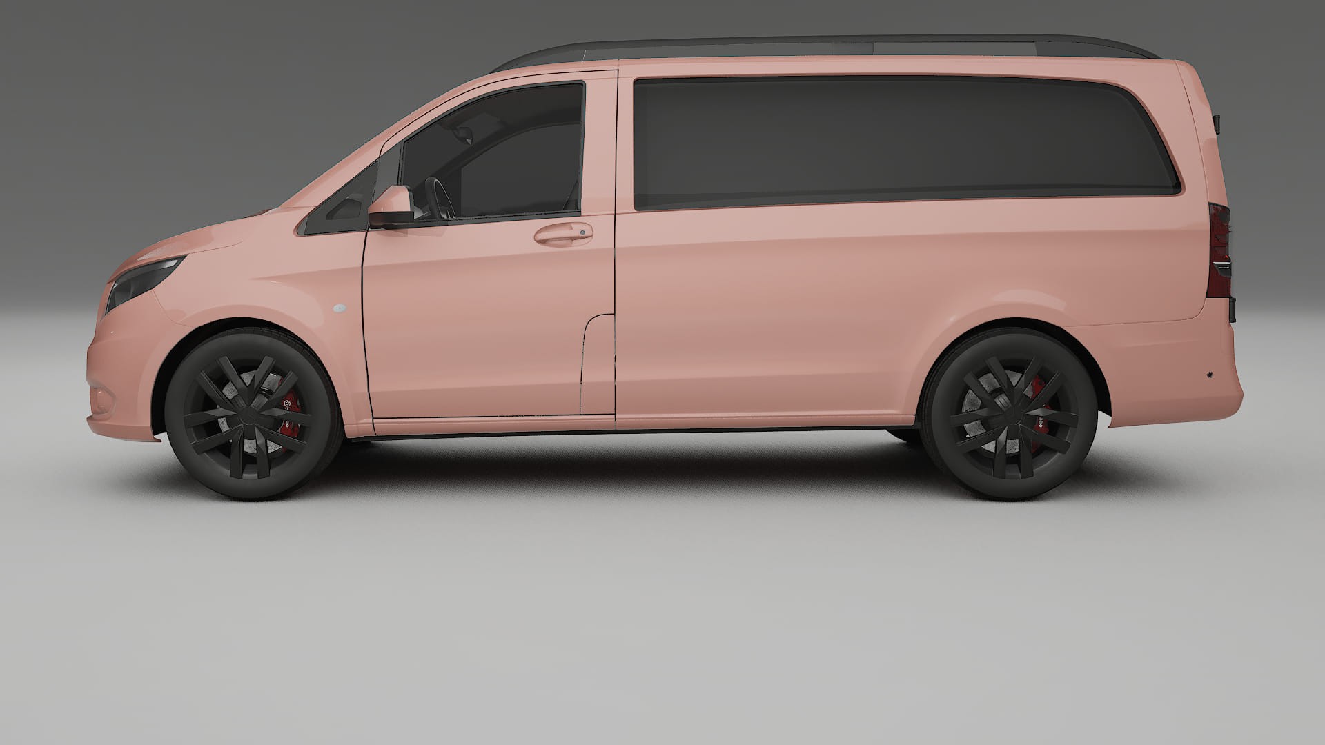 Mercedes Vito-Short W447 prefacelift PPF Fólie | BLUSH TPU PPF - kompletní pre-cut kit