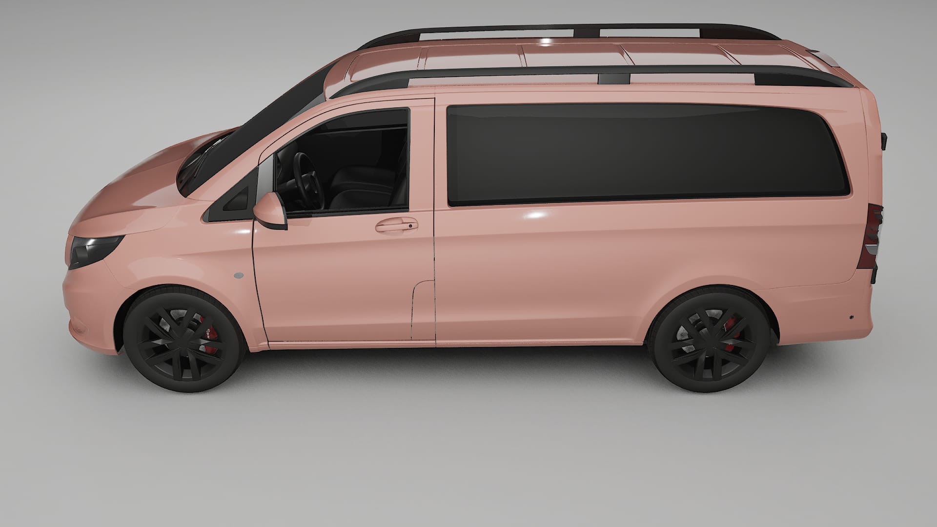 Mercedes Vito-Short W447 prefacelift PPF Fólie | BLUSH TPU PPF - kompletní pre-cut kit