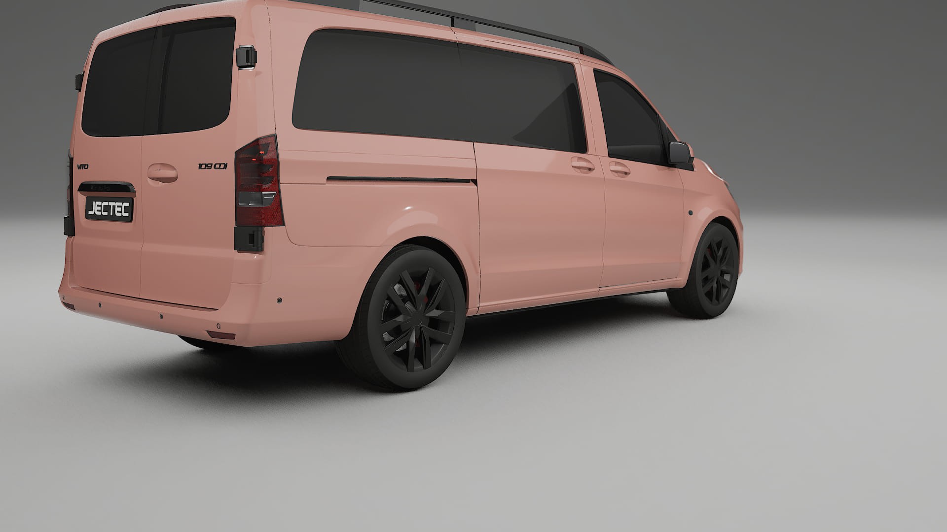 Mercedes Vito-Short W447 prefacelift PPF Fólie | BLUSH TPU PPF - kompletní pre-cut kit