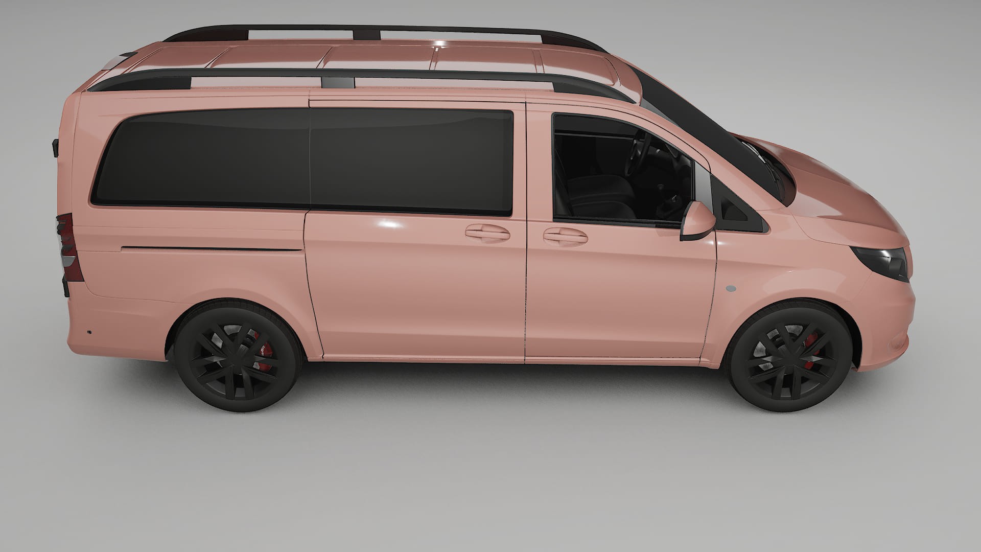 Mercedes Vito-Short W447 prefacelift PPF Fólie | BLUSH TPU PPF - kompletní pre-cut kit