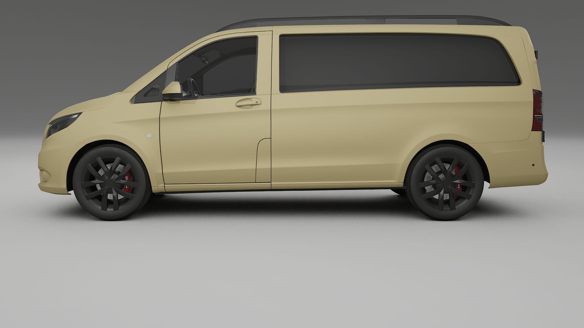 Mercedes Vito-Short W447 prefacelift PPF Fólie | SAND TPU PPF - kompletní pre-cut kit