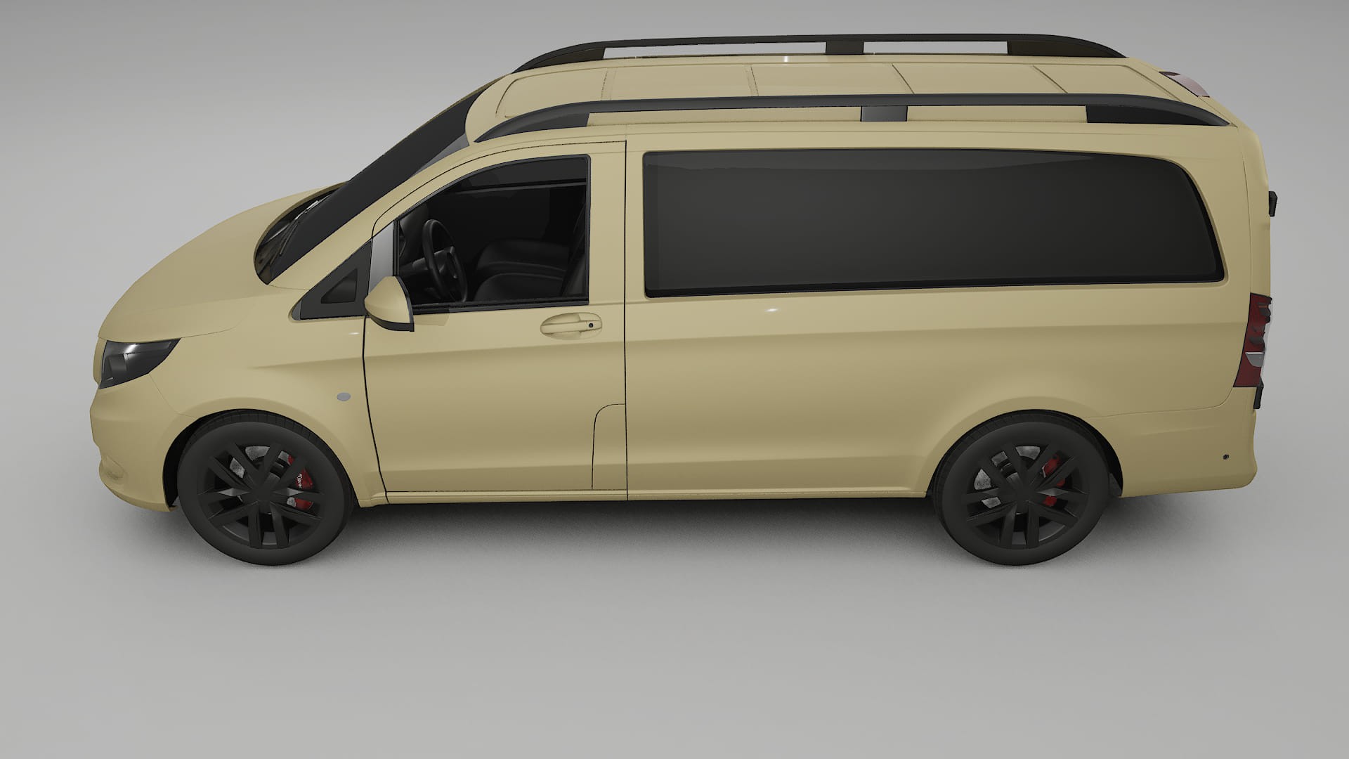 Mercedes Vito-Short W447 prefacelift PPF Fólie | SAND TPU PPF - kompletní pre-cut kit