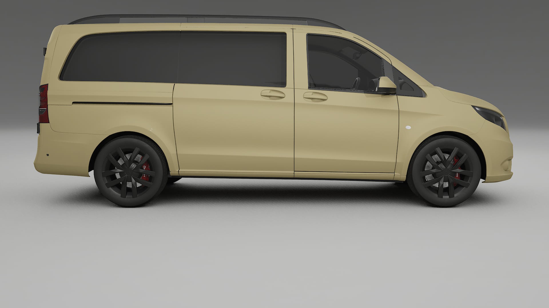 Mercedes Vito-Short W447 prefacelift PPF Fólie | SAND TPU PPF - kompletní pre-cut kit