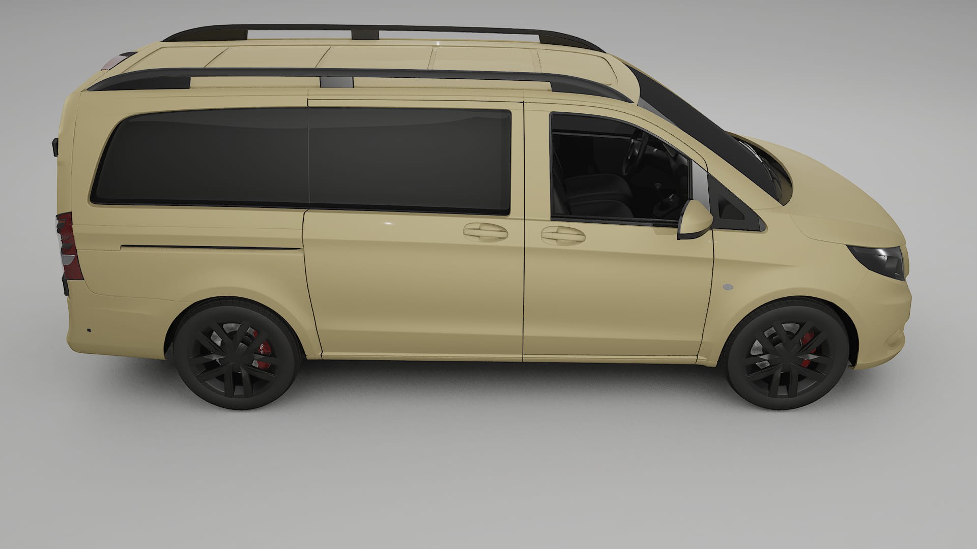 Mercedes Vito-Short W447 prefacelift PPF Fólie | SAND TPU PPF - kompletní pre-cut kit