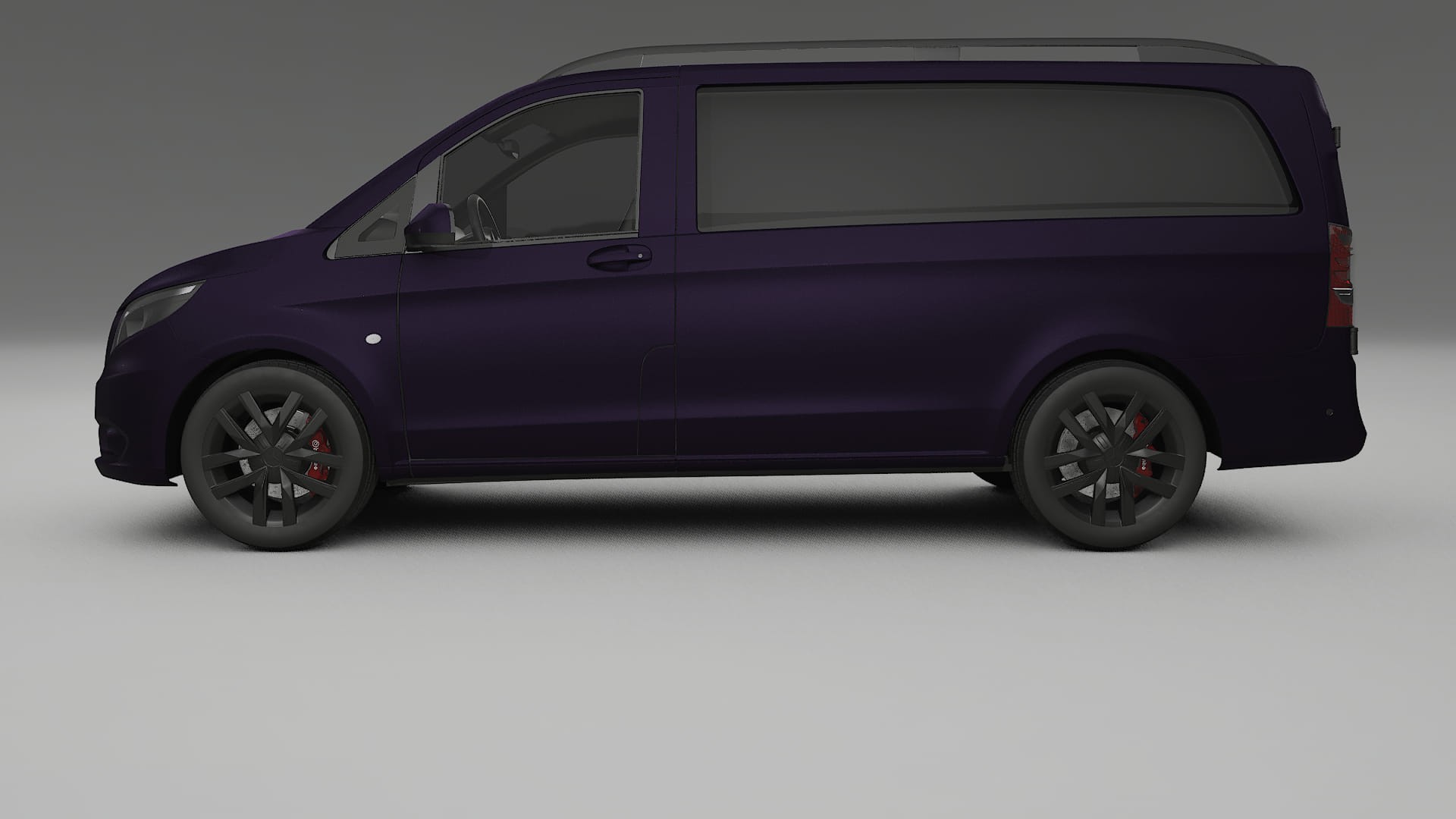 Mercedes Vito-Short W447 prefacelift PPF Fólie | VIOLET TPU PPF - kompletní pre-cut kit