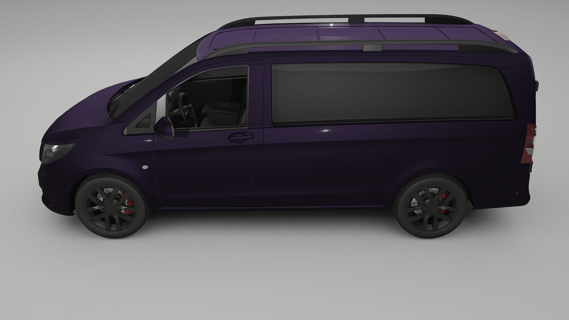 Mercedes Vito-Short W447 prefacelift PPF Fólie | VIOLET TPU PPF - kompletní pre-cut kit