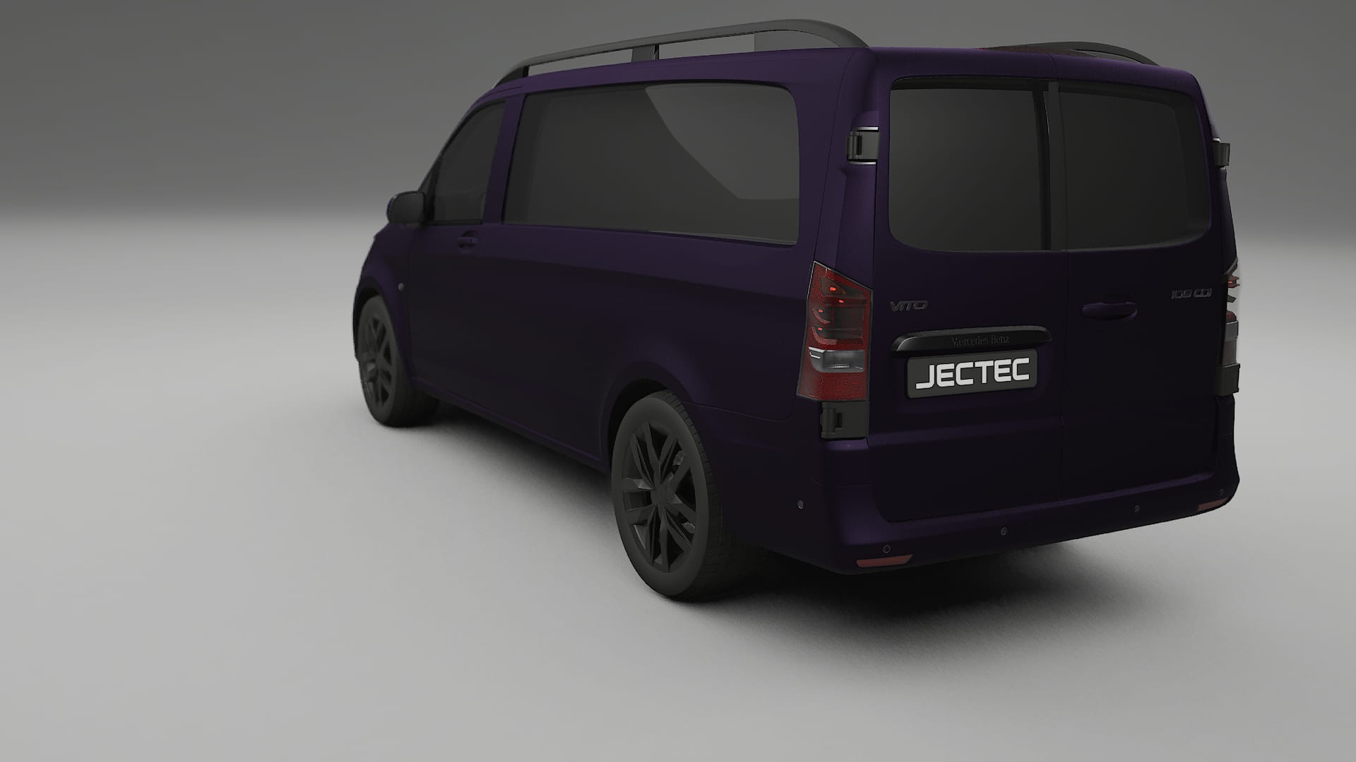 Mercedes Vito-Short W447 prefacelift PPF Fólie | VIOLET TPU PPF - kompletní pre-cut kit