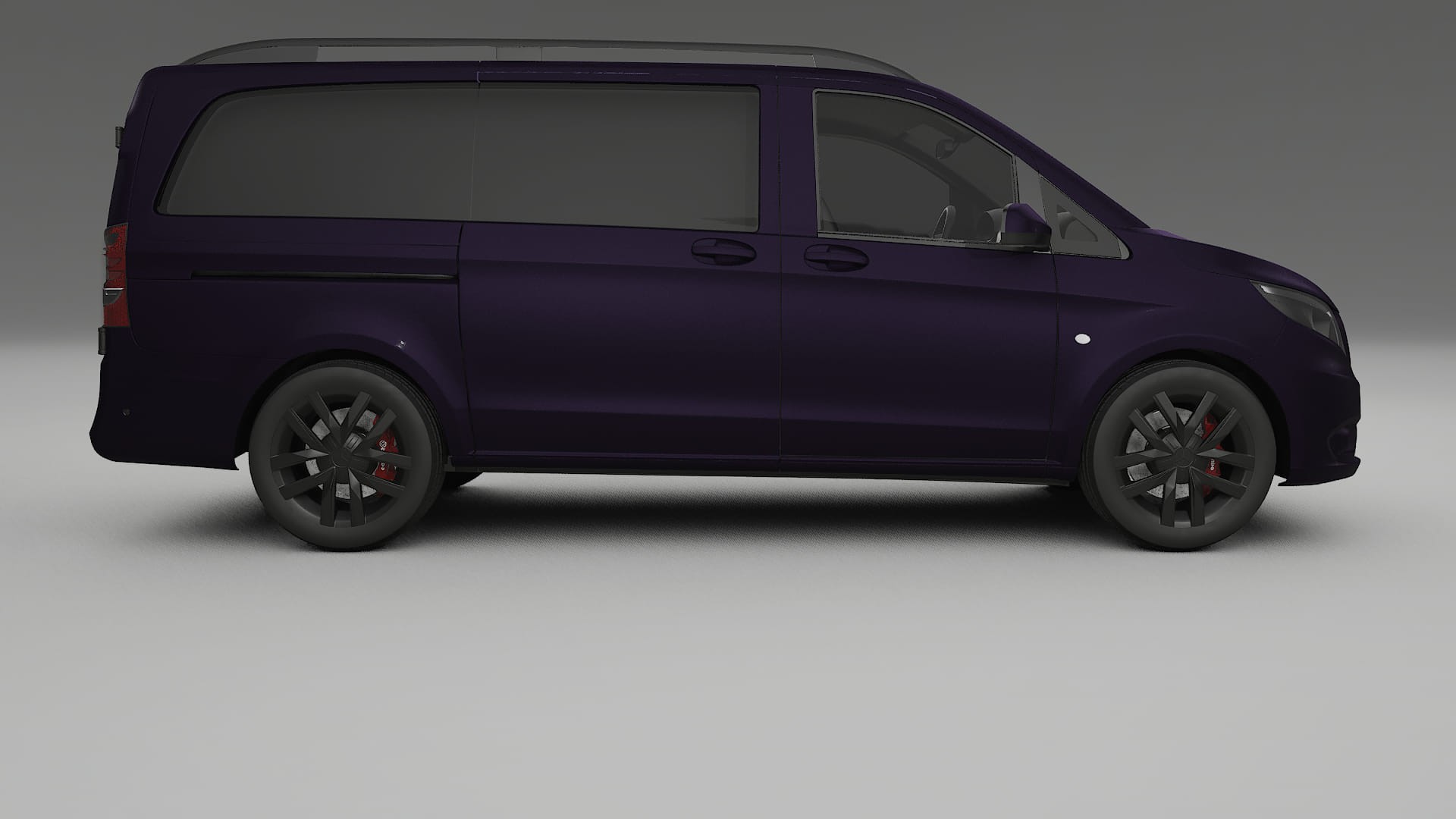 Mercedes Vito-Short W447 prefacelift PPF Fólie | VIOLET TPU PPF - kompletní pre-cut kit