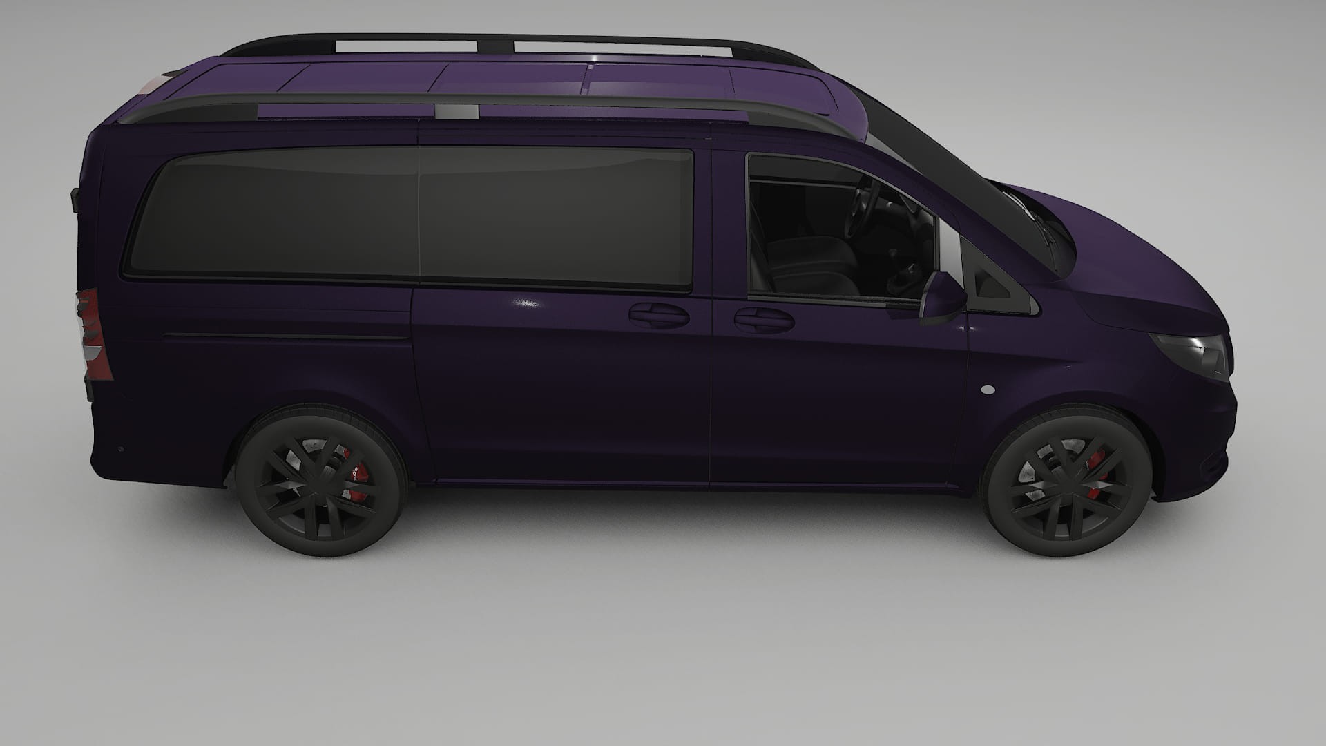 Mercedes Vito-Short W447 prefacelift PPF Fólie | VIOLET TPU PPF - kompletní pre-cut kit