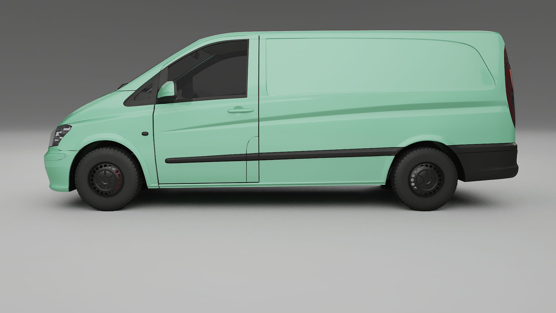 Mercedes Vito Short W639 facelift PPF Fólie | DUSTY TPU PPF - kompletní pre-cut kit
