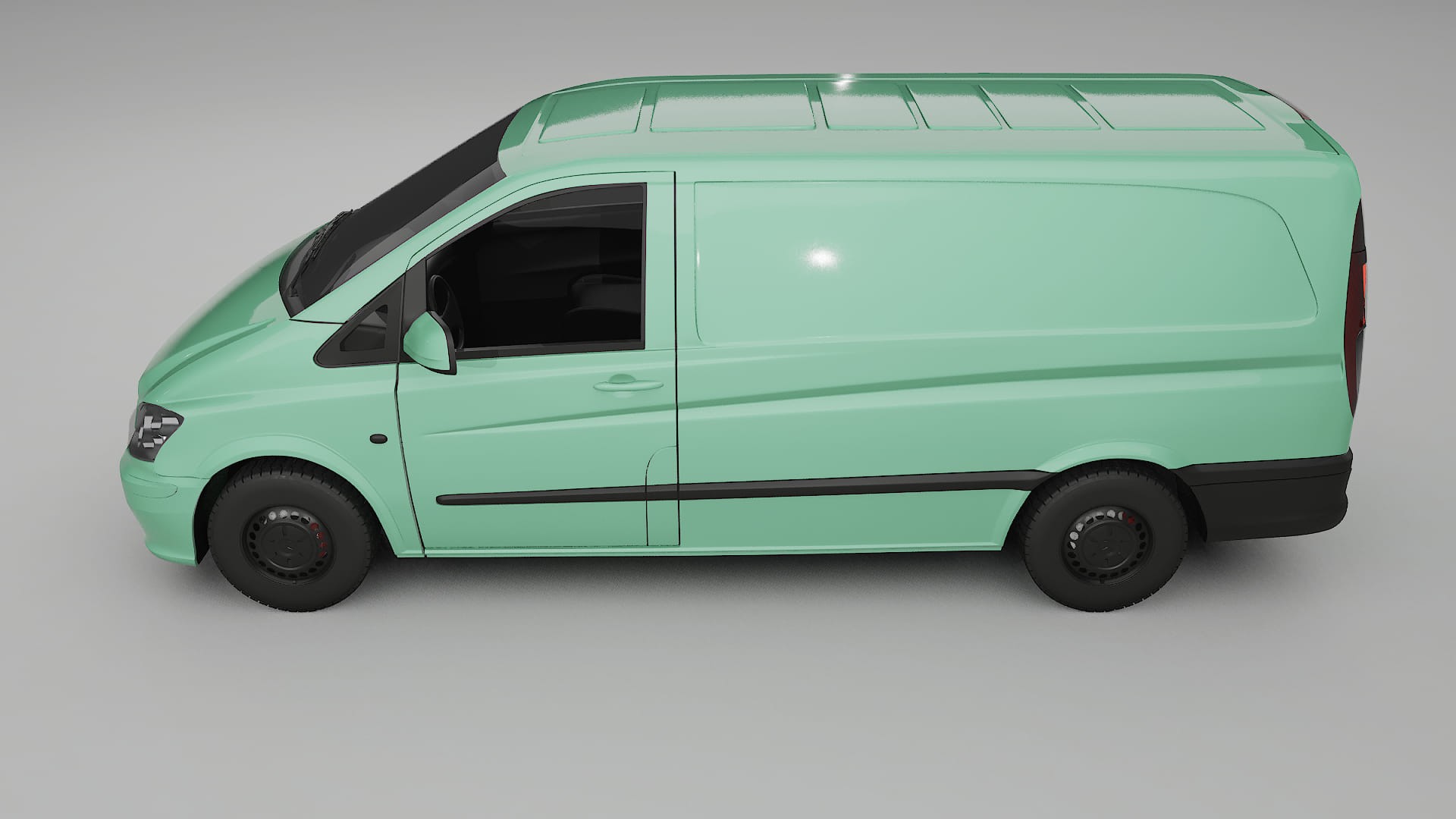 Mercedes Vito Short W639 facelift PPF Fólie | DUSTY TPU PPF - kompletní pre-cut kit