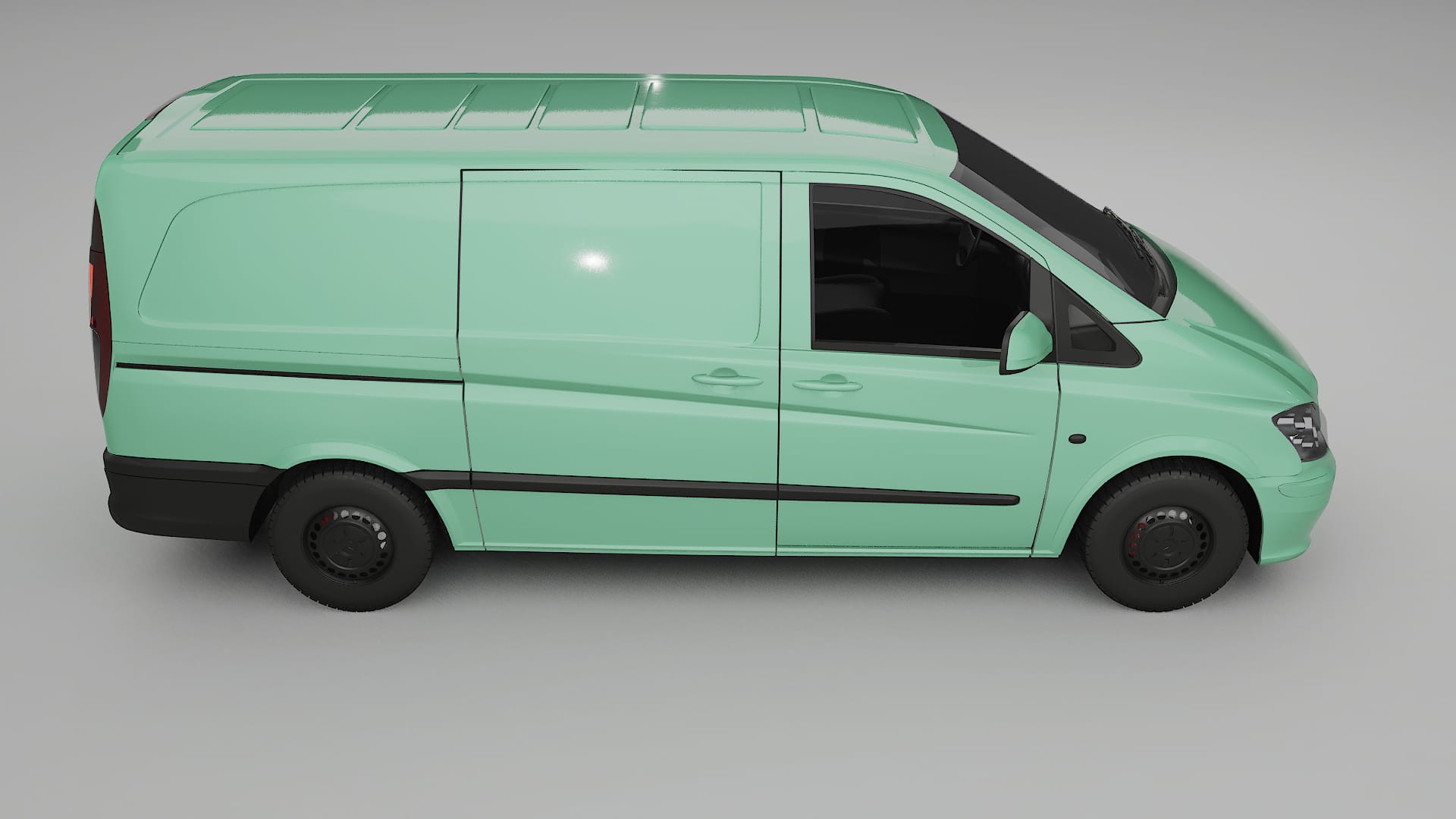 Mercedes Vito Short W639 facelift PPF Fólie | DUSTY TPU PPF - kompletní pre-cut kit