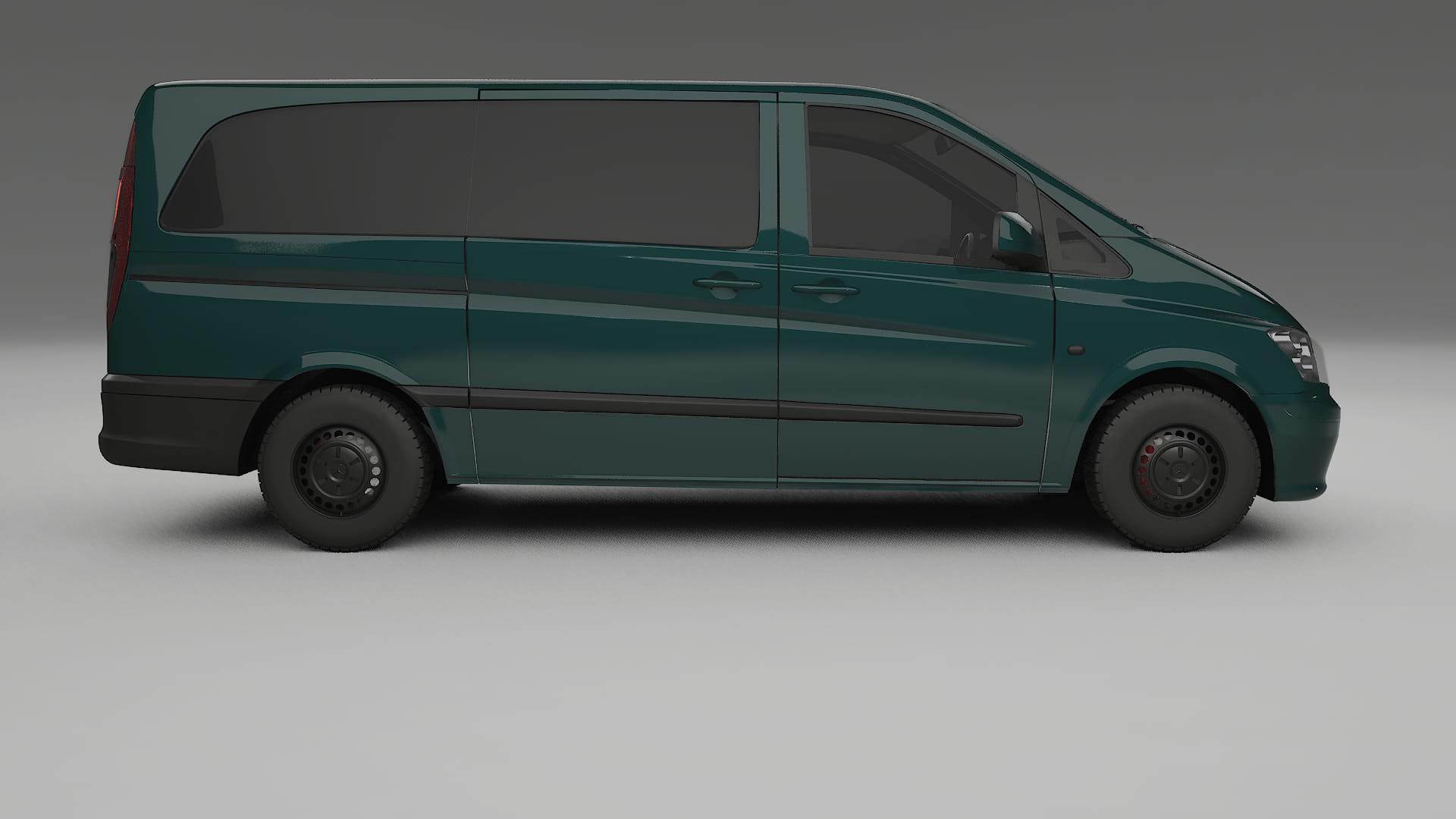 Mercedes Vito Short W639 facelift PPF Fólie | INFERNO TPU PPF - kompletní pre-cut kit