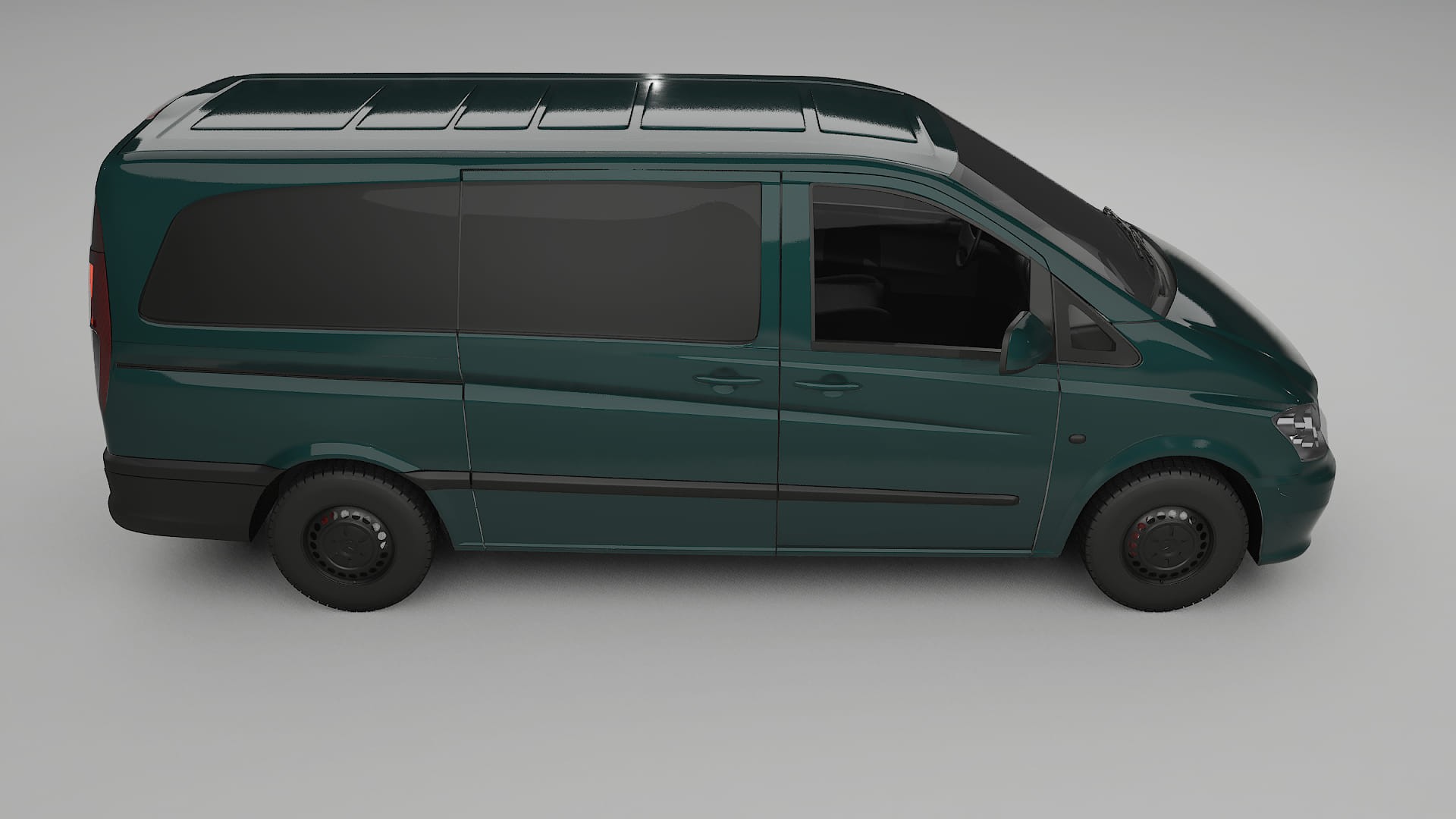 Mercedes Vito Short W639 facelift PPF Fólie | INFERNO TPU PPF - kompletní pre-cut kit