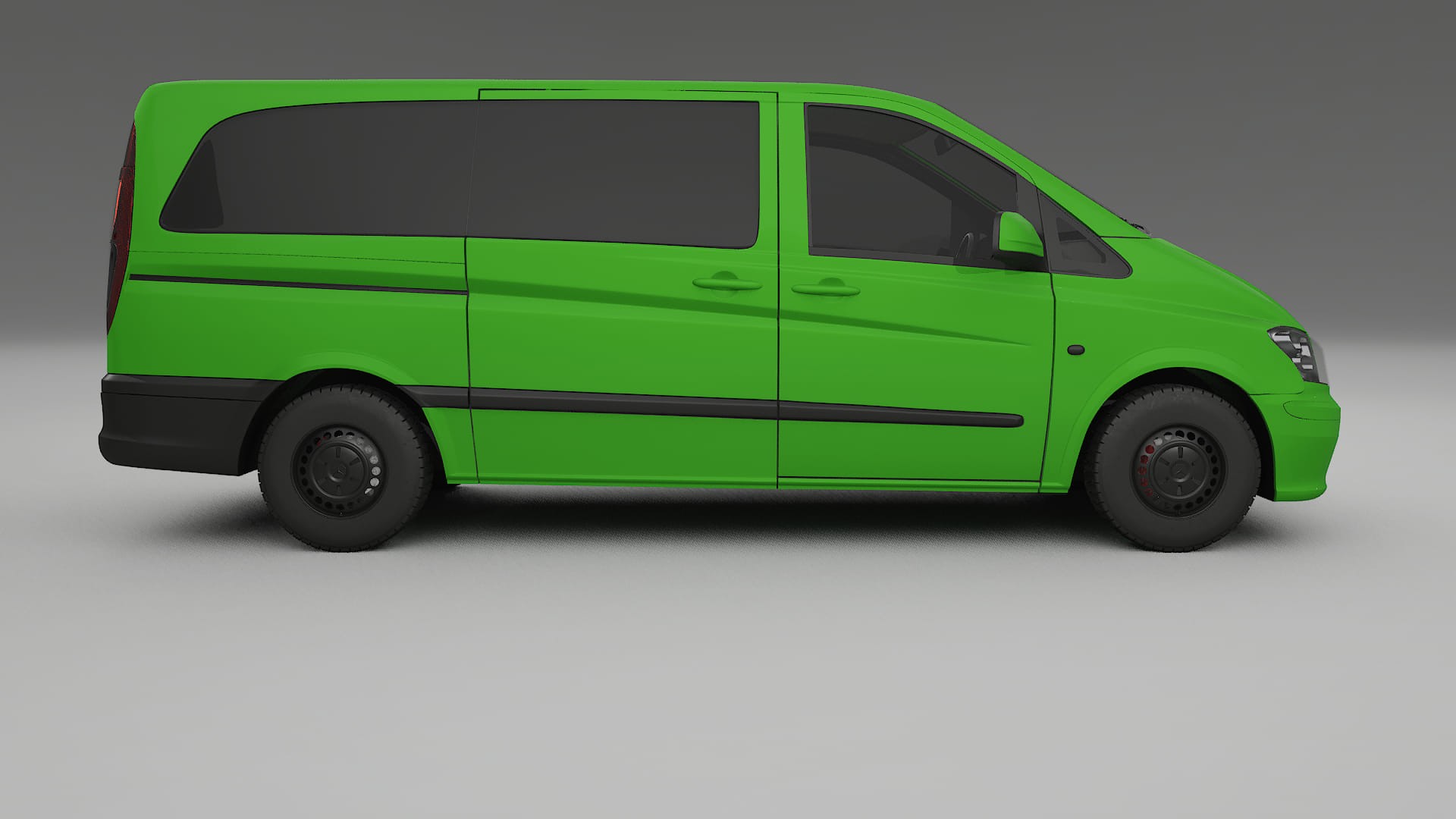 Mercedes Vito Short W639 facelift PPF Fólie | VENOM TPU PPF - kompletní pre-cut kit