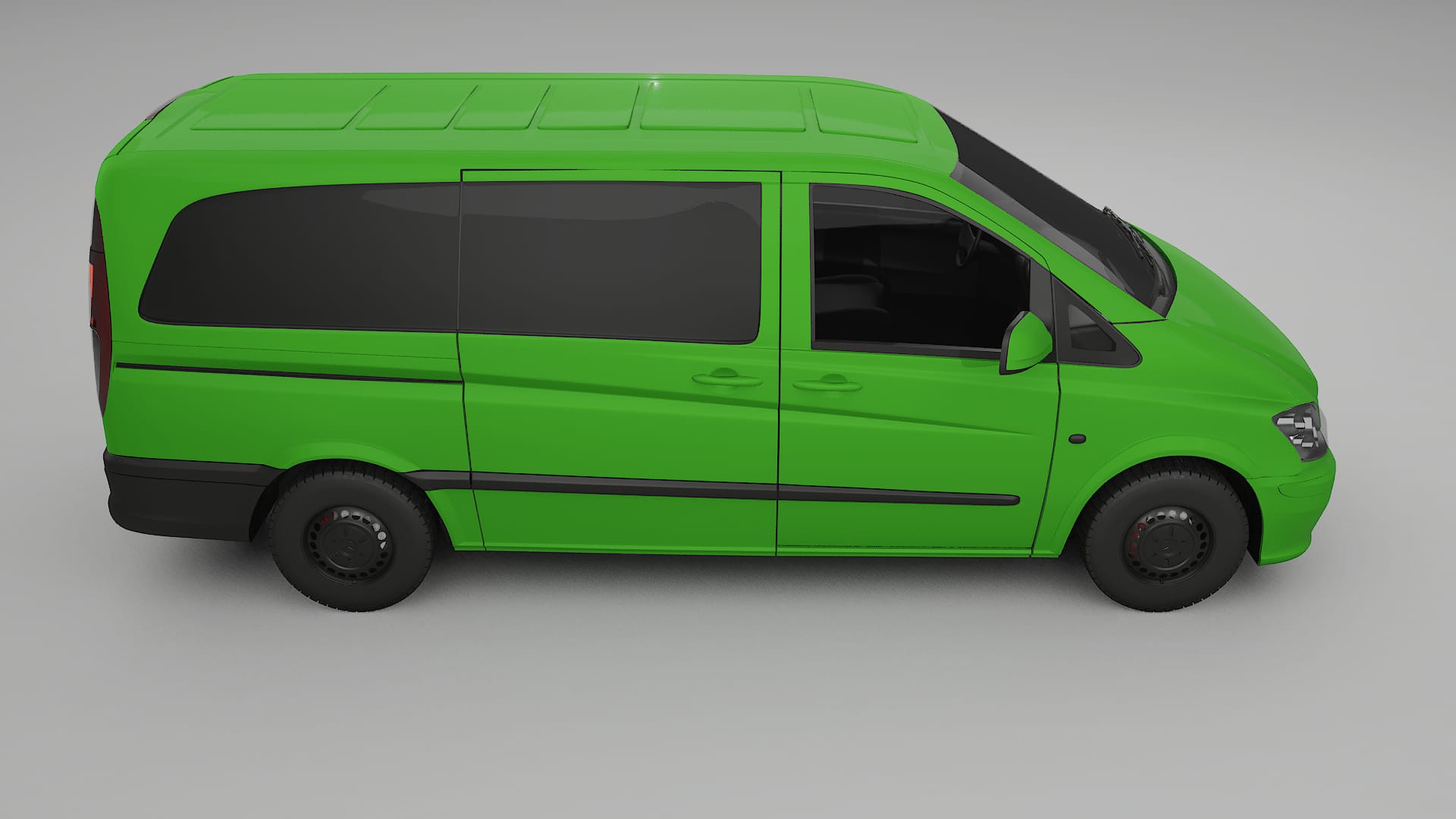 Mercedes Vito Short W639 facelift PPF Fólie | VENOM TPU PPF - kompletní pre-cut kit