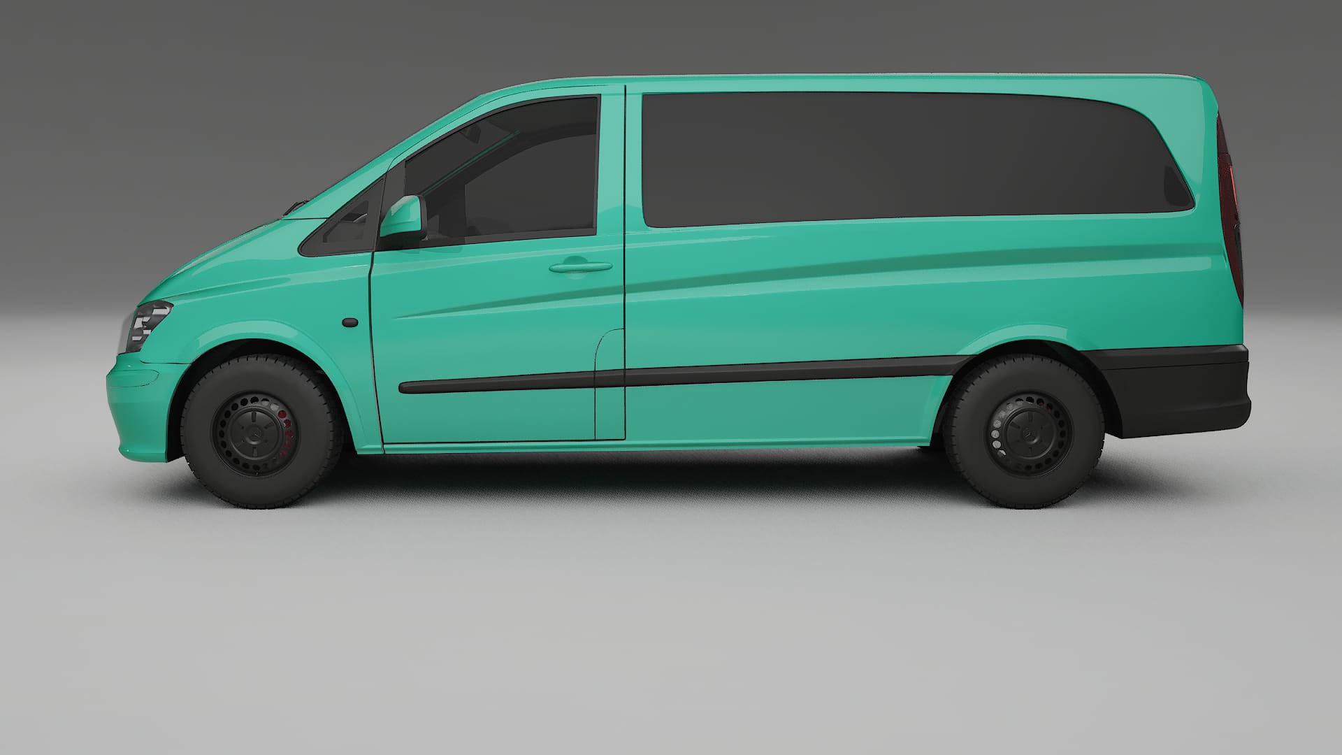 Mercedes Vito Short W639 facelift PPF Fólie | JEWEL TPU PPF - kompletní pre-cut kit