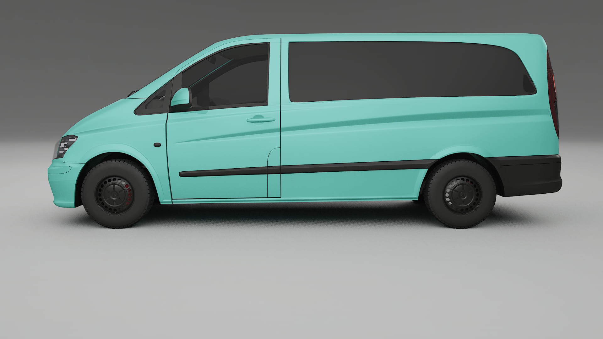 Mercedes Vito Short W639 facelift PPF Fólie | FROST TPU PPF - kompletní pre-cut kit